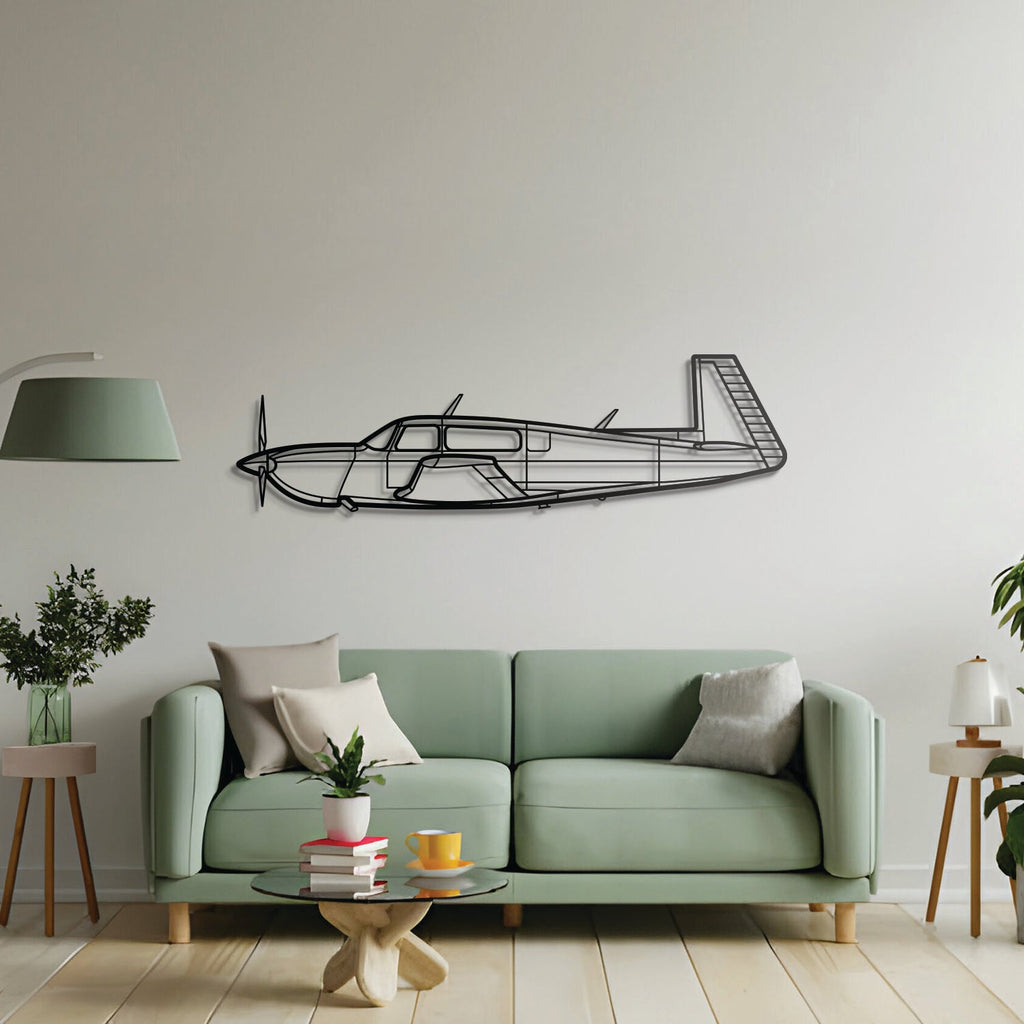 M20M Metal Aircraft Wall Art - NCP0107