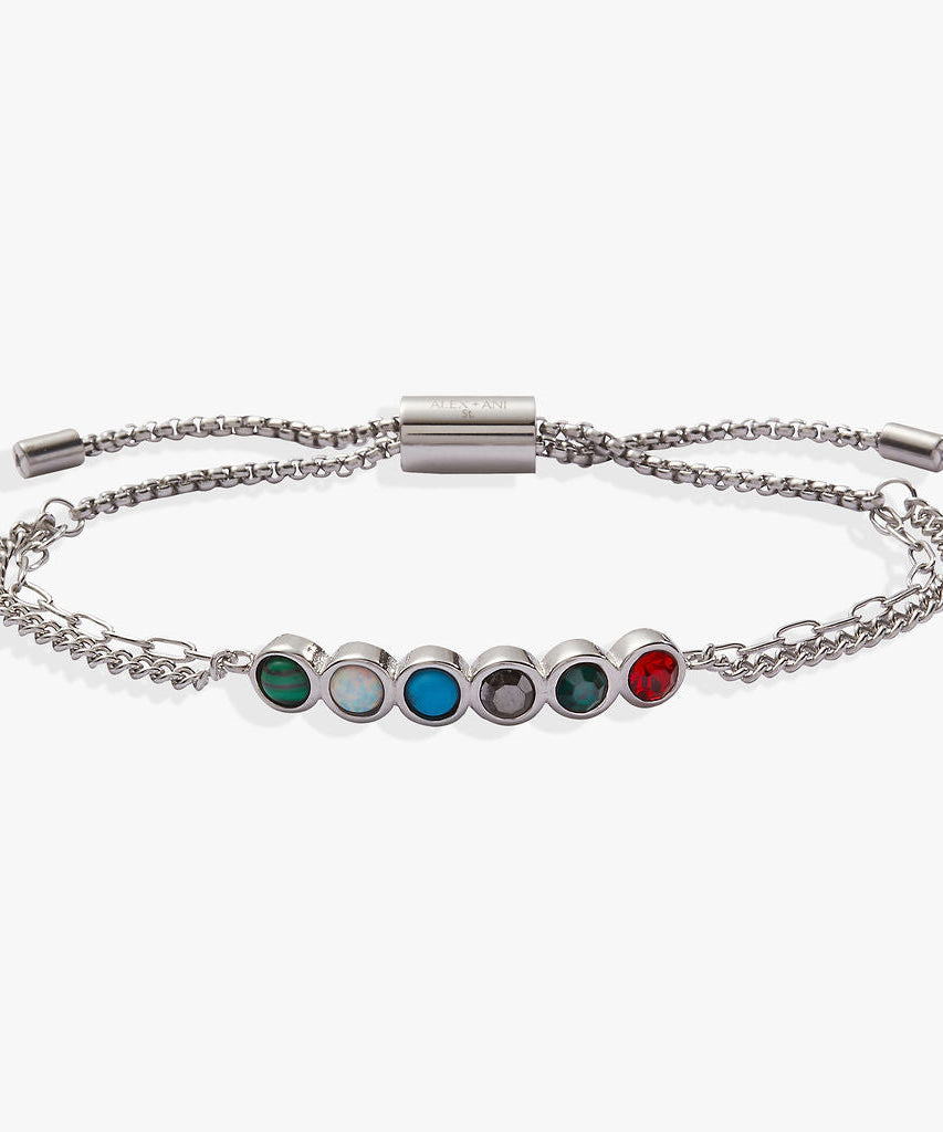 Mother Hidden Message Acrostic Bolo Bracelet