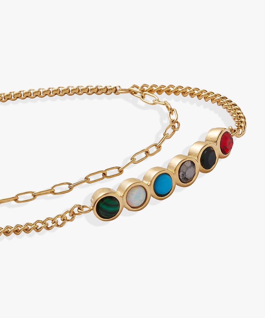 Mother Hidden Message Acrostic Bolo Bracelet