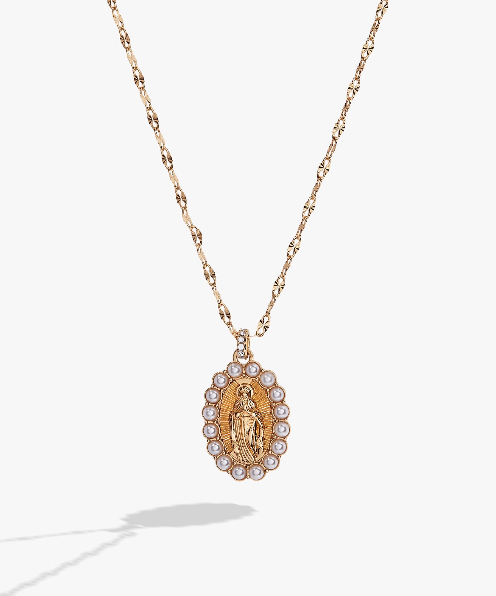 Divine Guides Mary Pendant Necklace