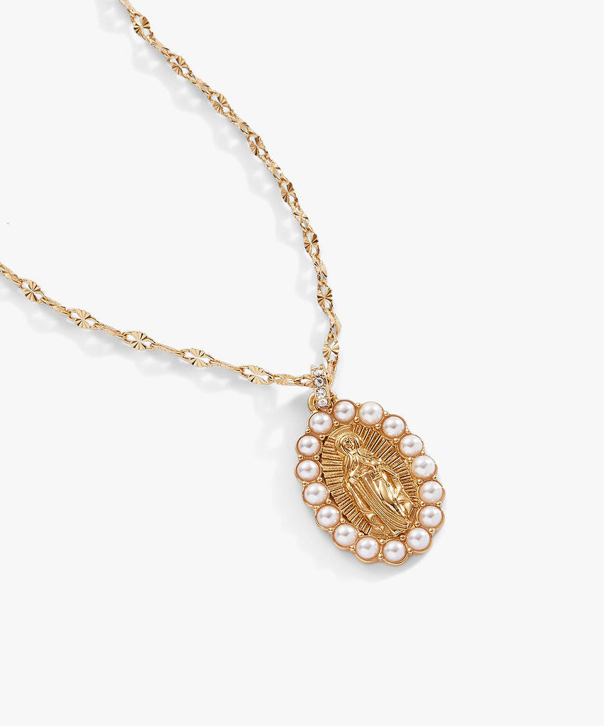Divine Guides Mary Pendant Necklace