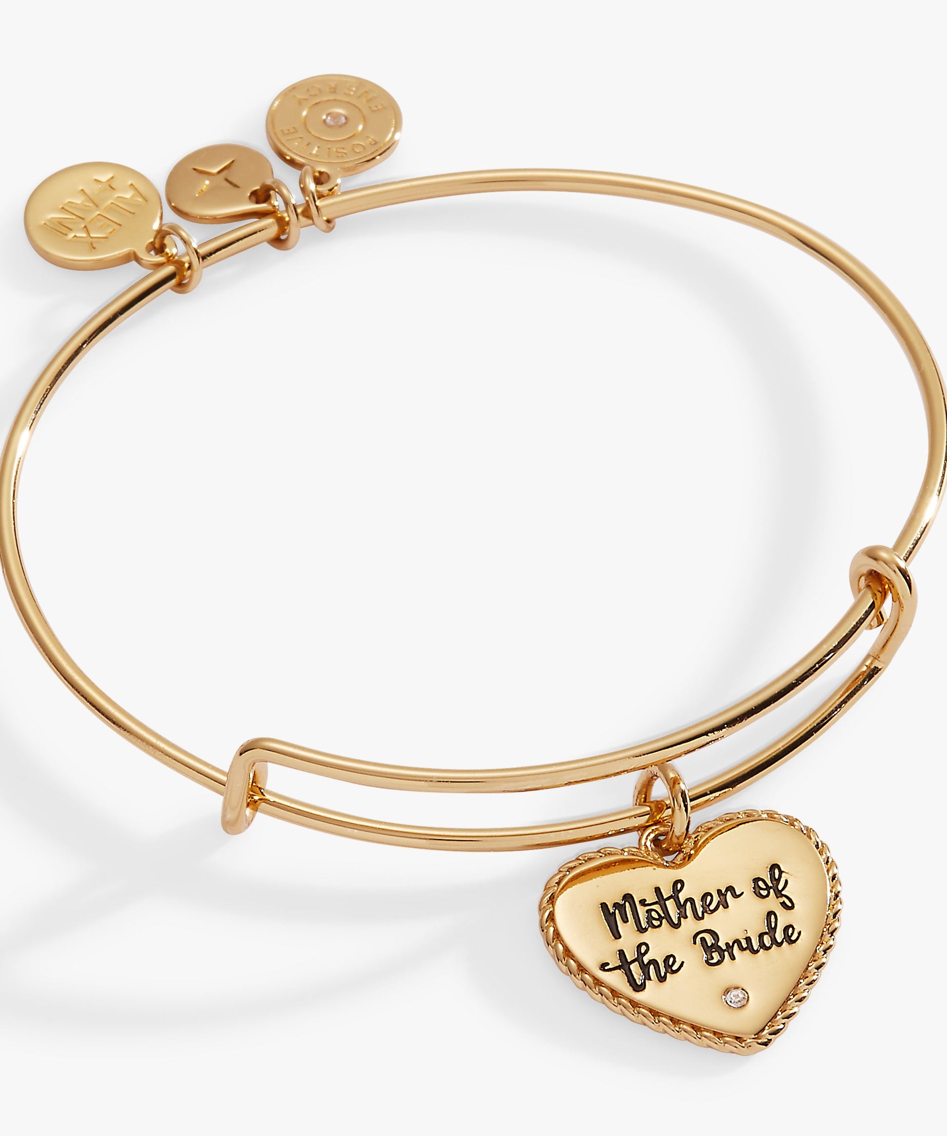 Mother of the Bride Heart Bangle