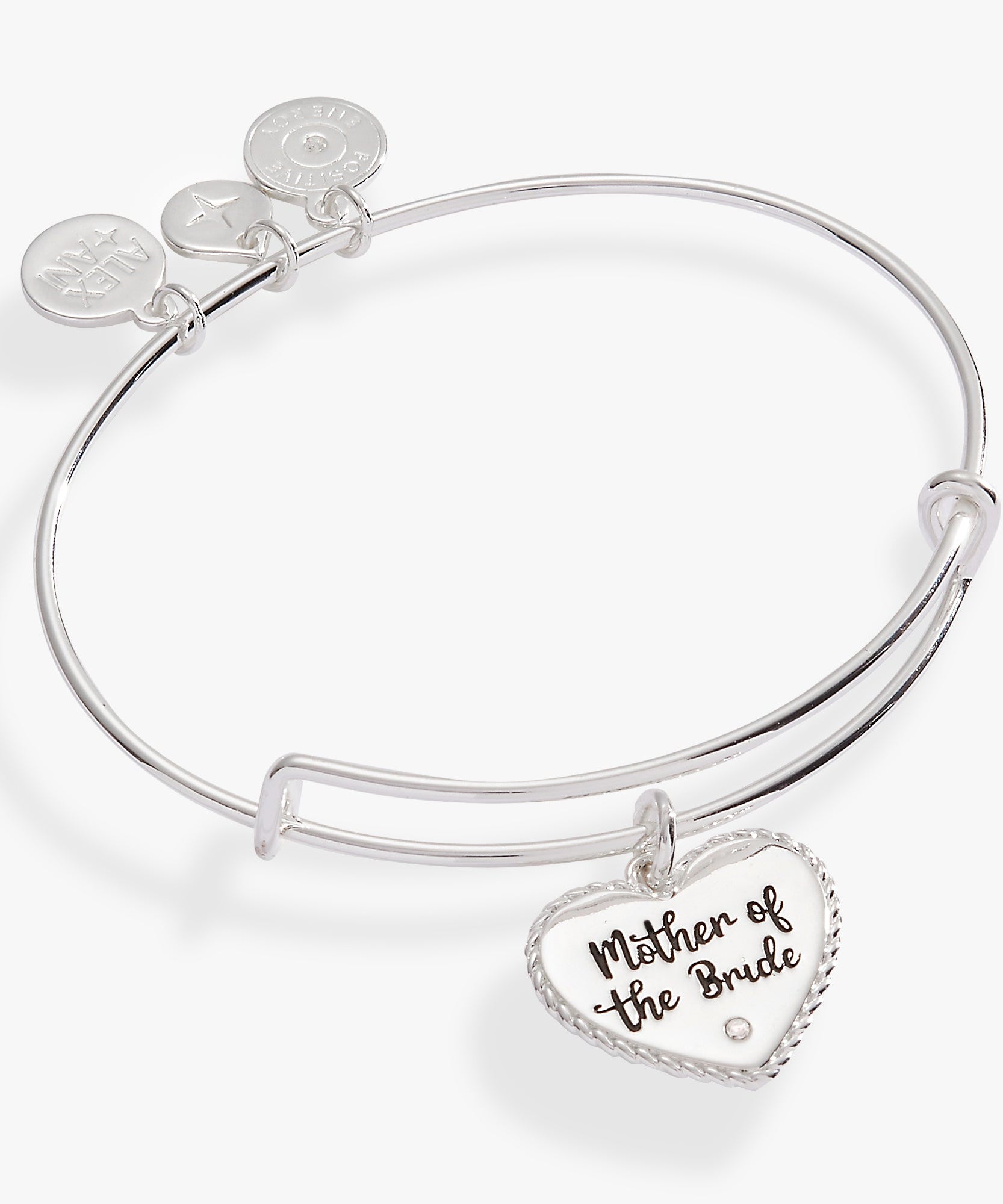 Mother of the Bride Heart Bangle