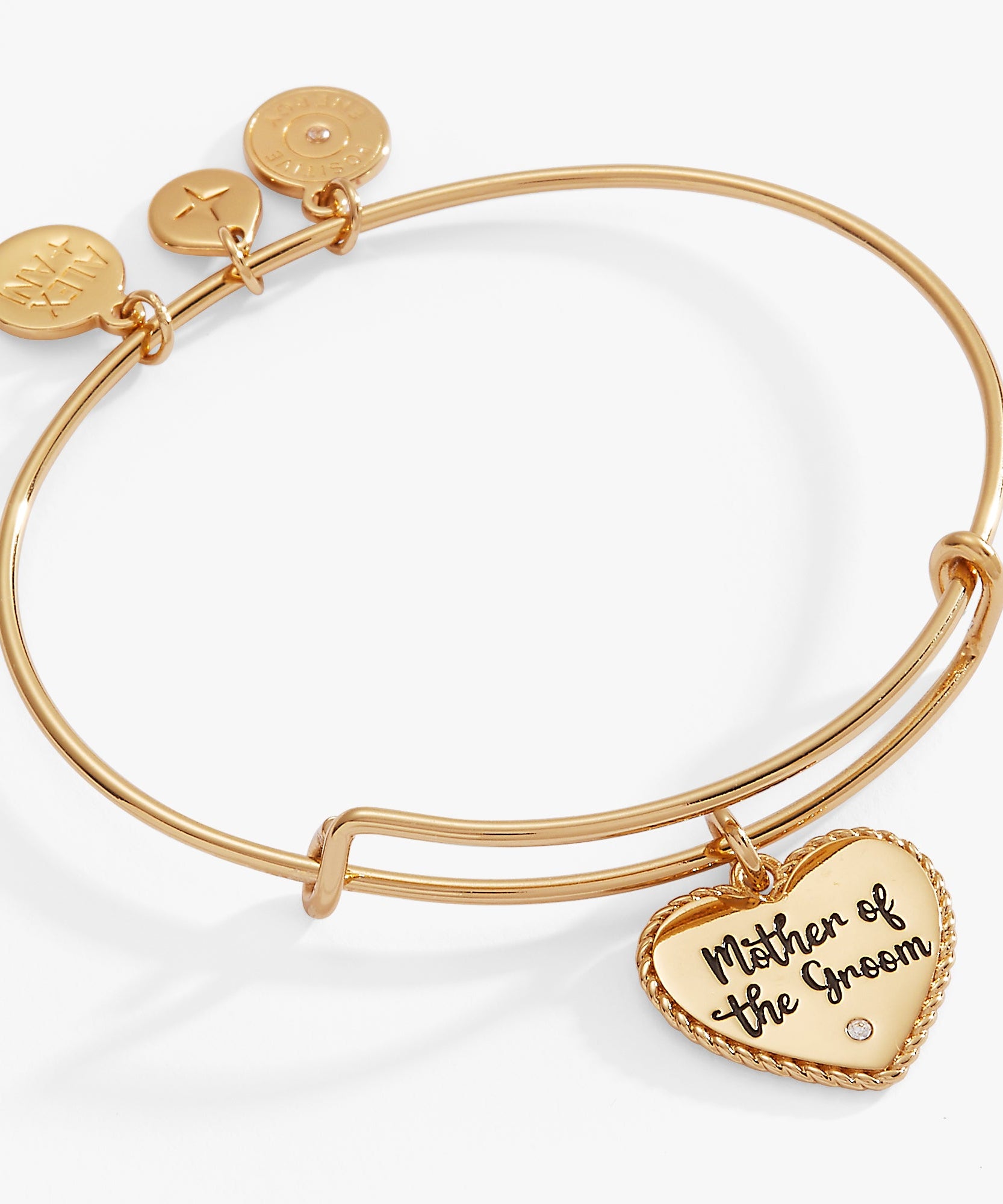 Mother of the Groom Heart Bangle
