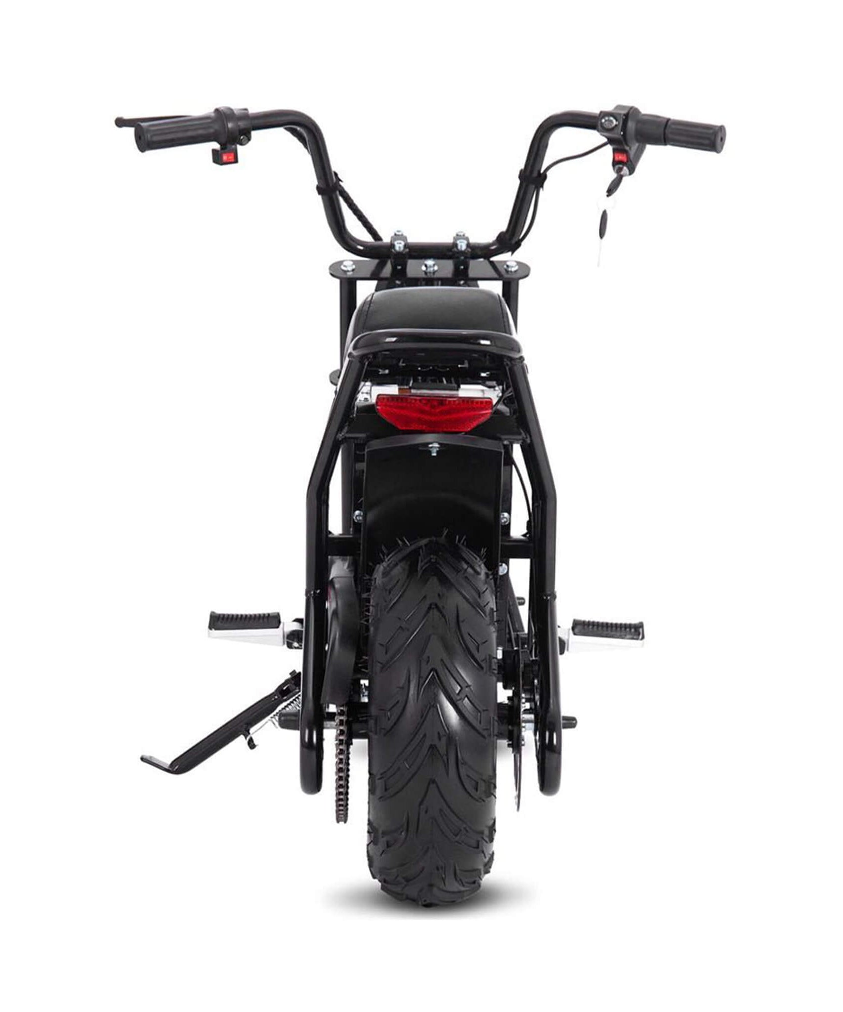 MotoTec 1000W 48V/12AH Electric Powered Mini Bike, Black (SAK17859)