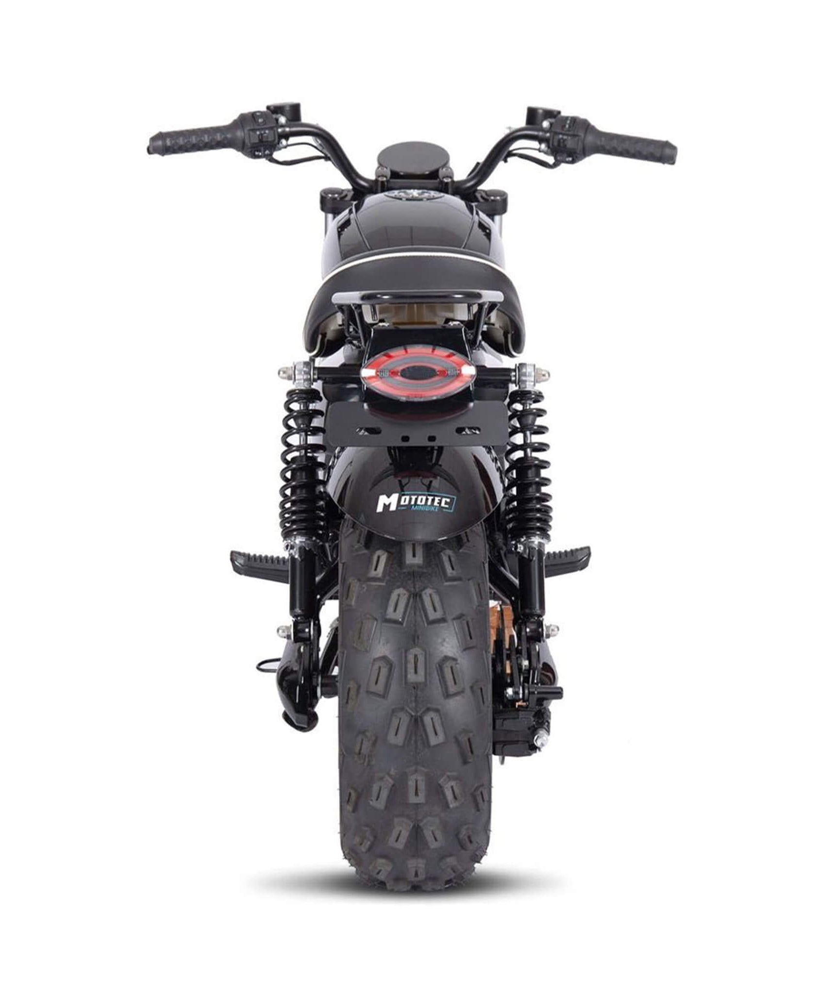 MotoTec 1500W 60V/20AH Electric Powered Mini Bike, Black (SAK32086)