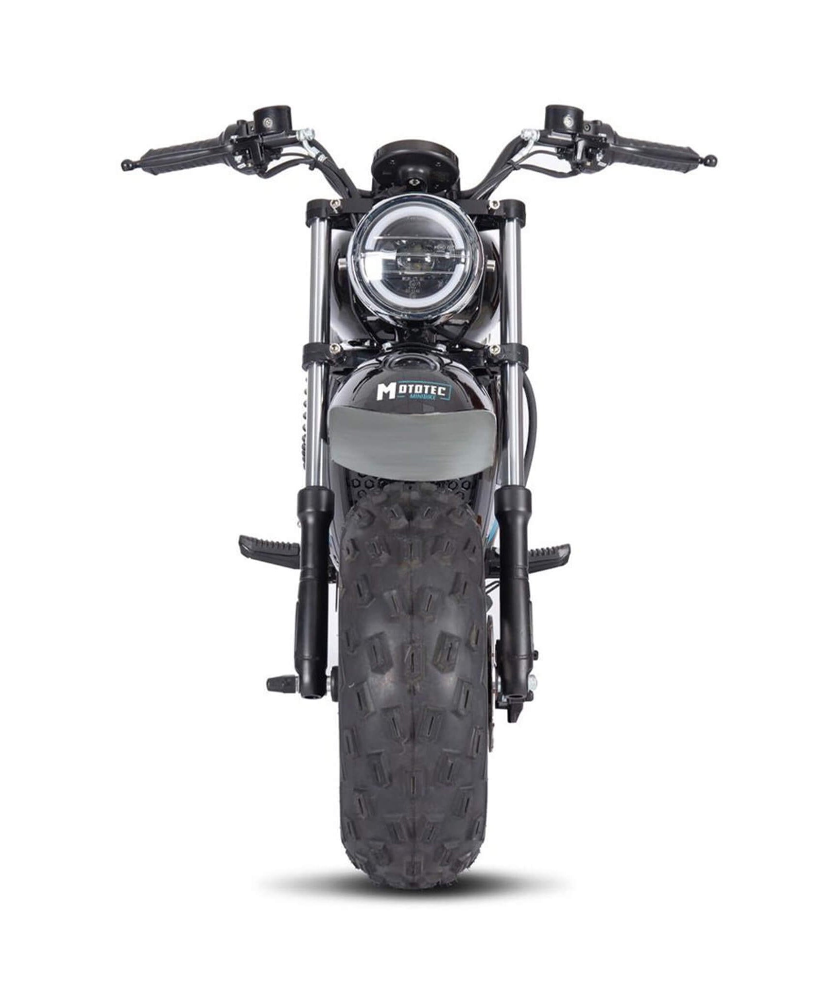 MotoTec 1500W 60V/20AH Electric Powered Mini Bike, Black (SAK32086)