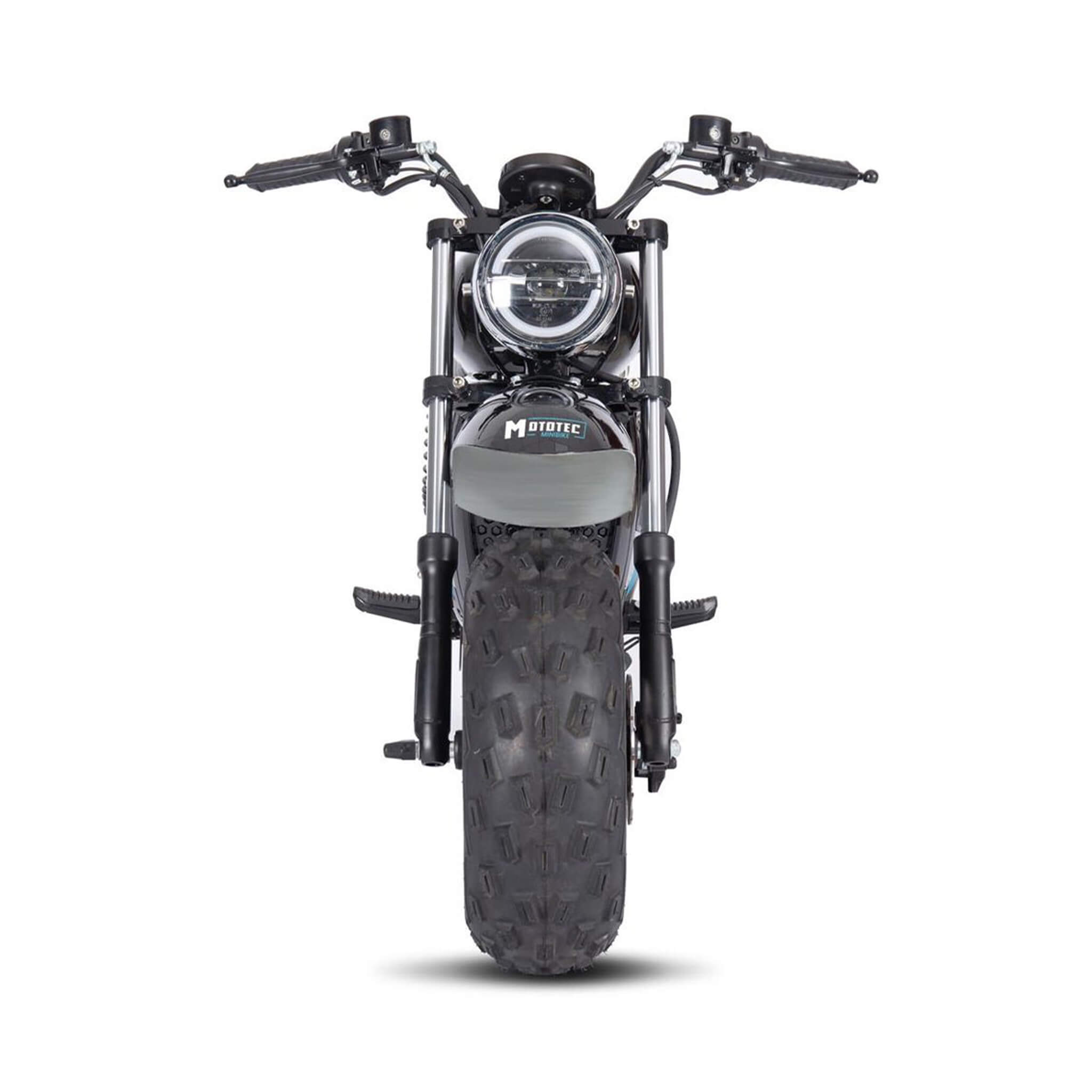 MotoTec 1500W 60V/20AH Electric Powered Mini Bike, Black (SAK32086)