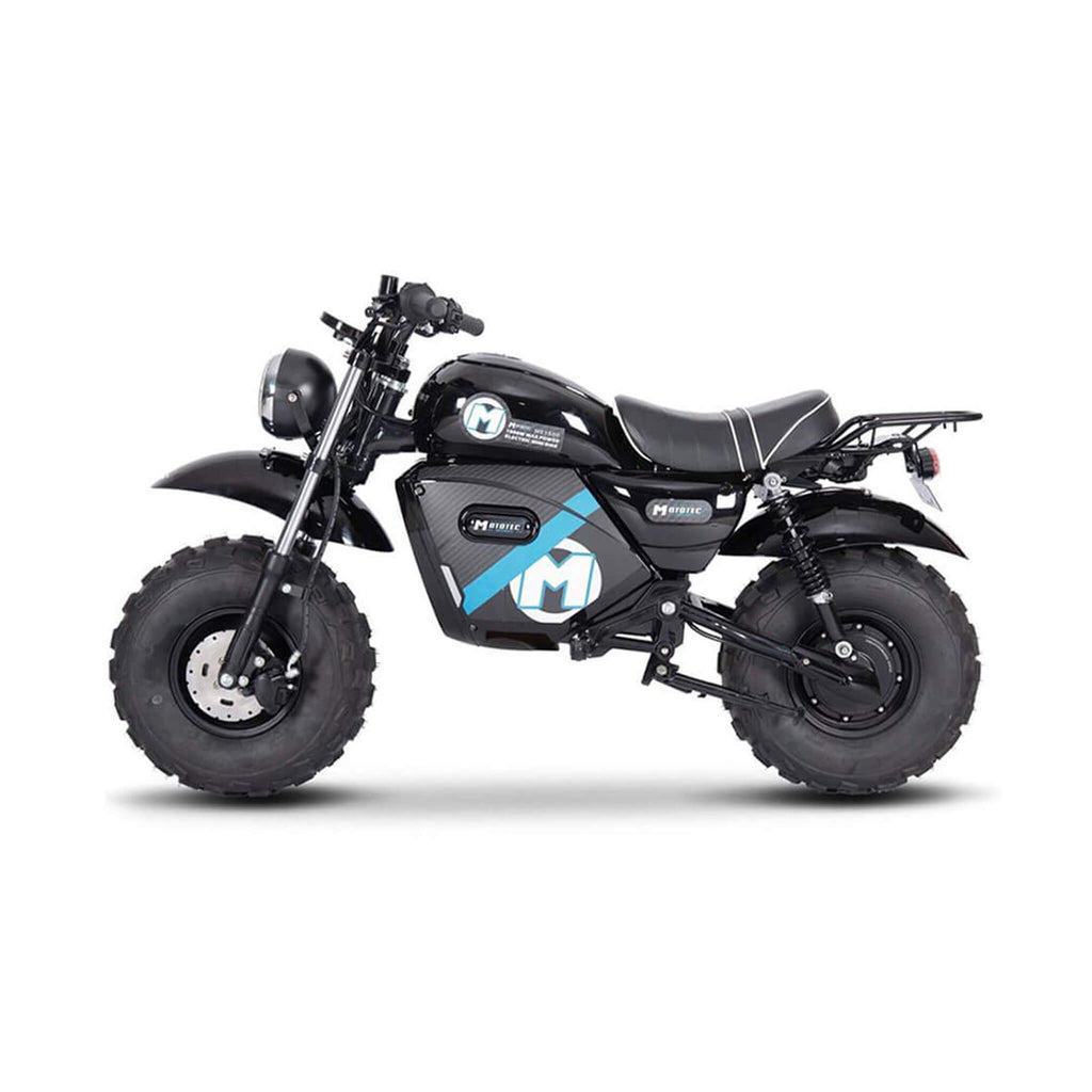 MotoTec 1500W 60V/20AH Electric Powered Mini Bike, Black (SAK32086)