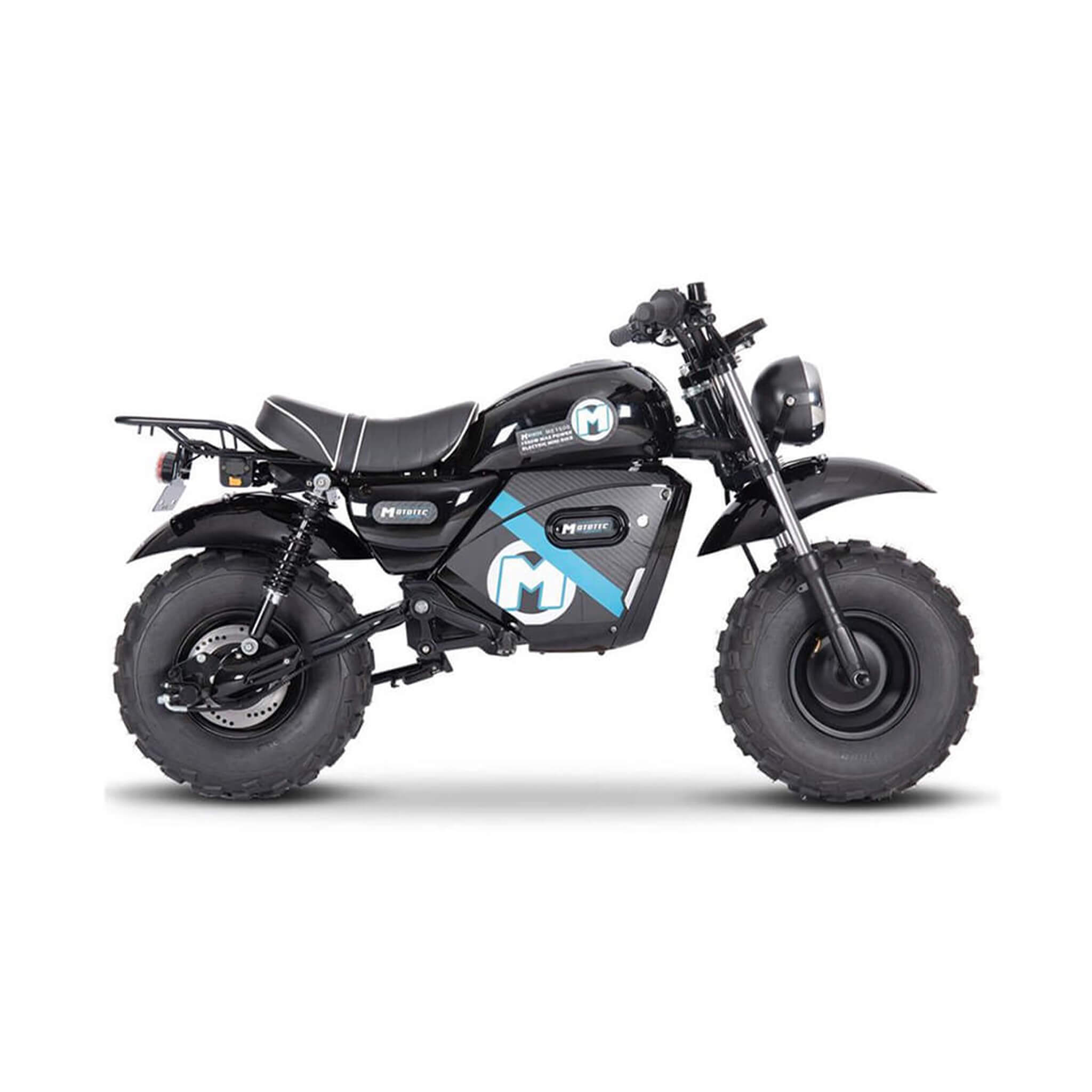 MotoTec 1500W 60V/20AH Electric Powered Mini Bike, Black (SAK32086)