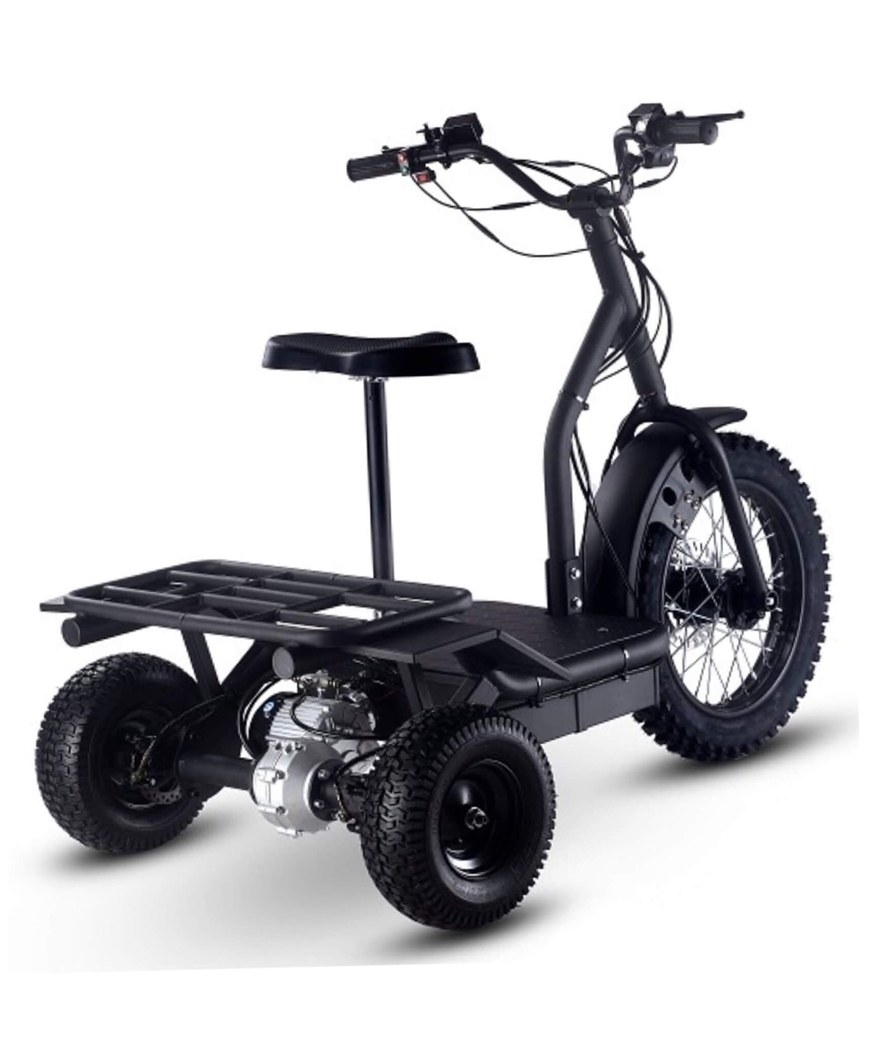 MotoTec 48V 1200W Electric Trike Three Wheel Scooter (SAK70549)