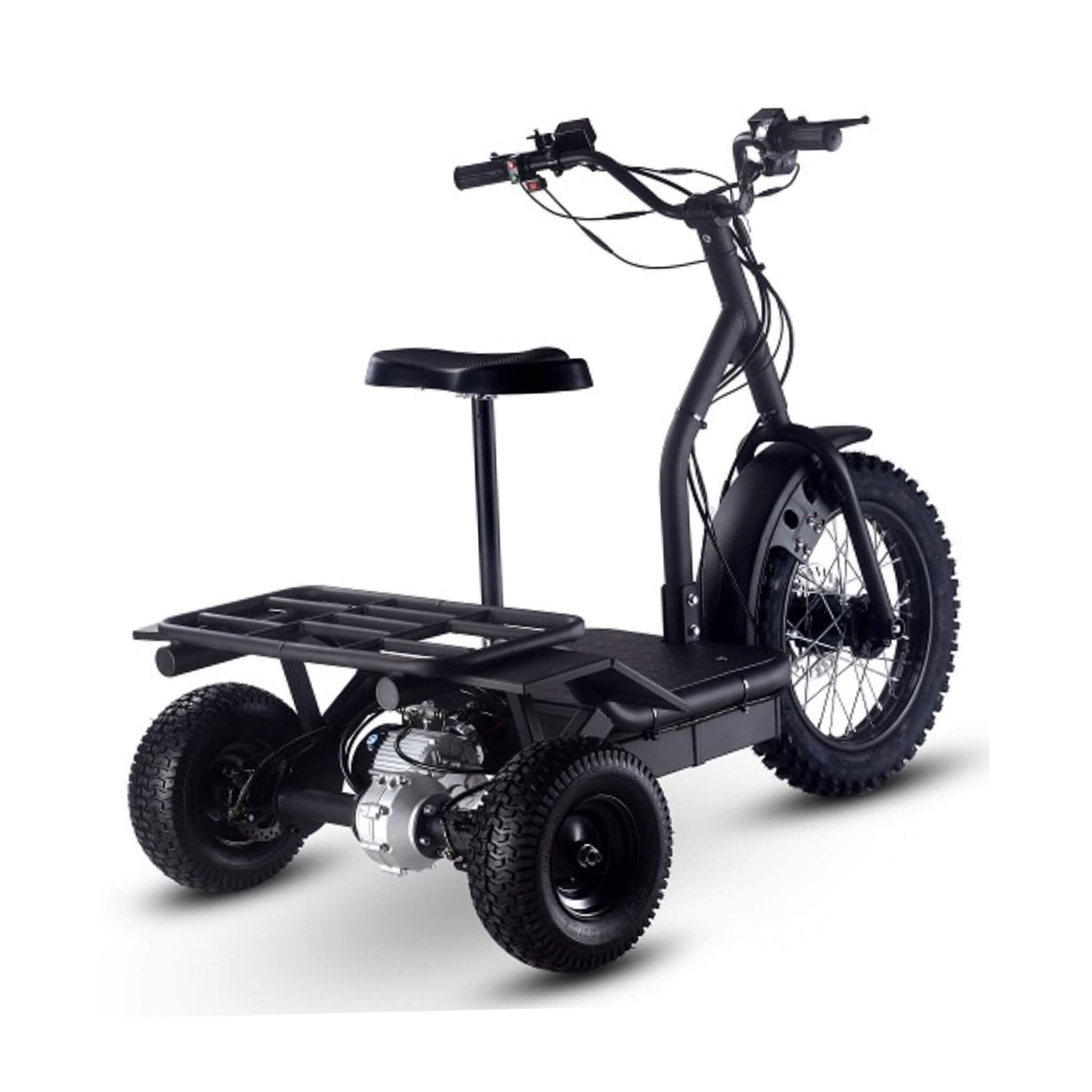 MotoTec 48V 1200W Electric Trike Three Wheel Scooter (SAK70549)