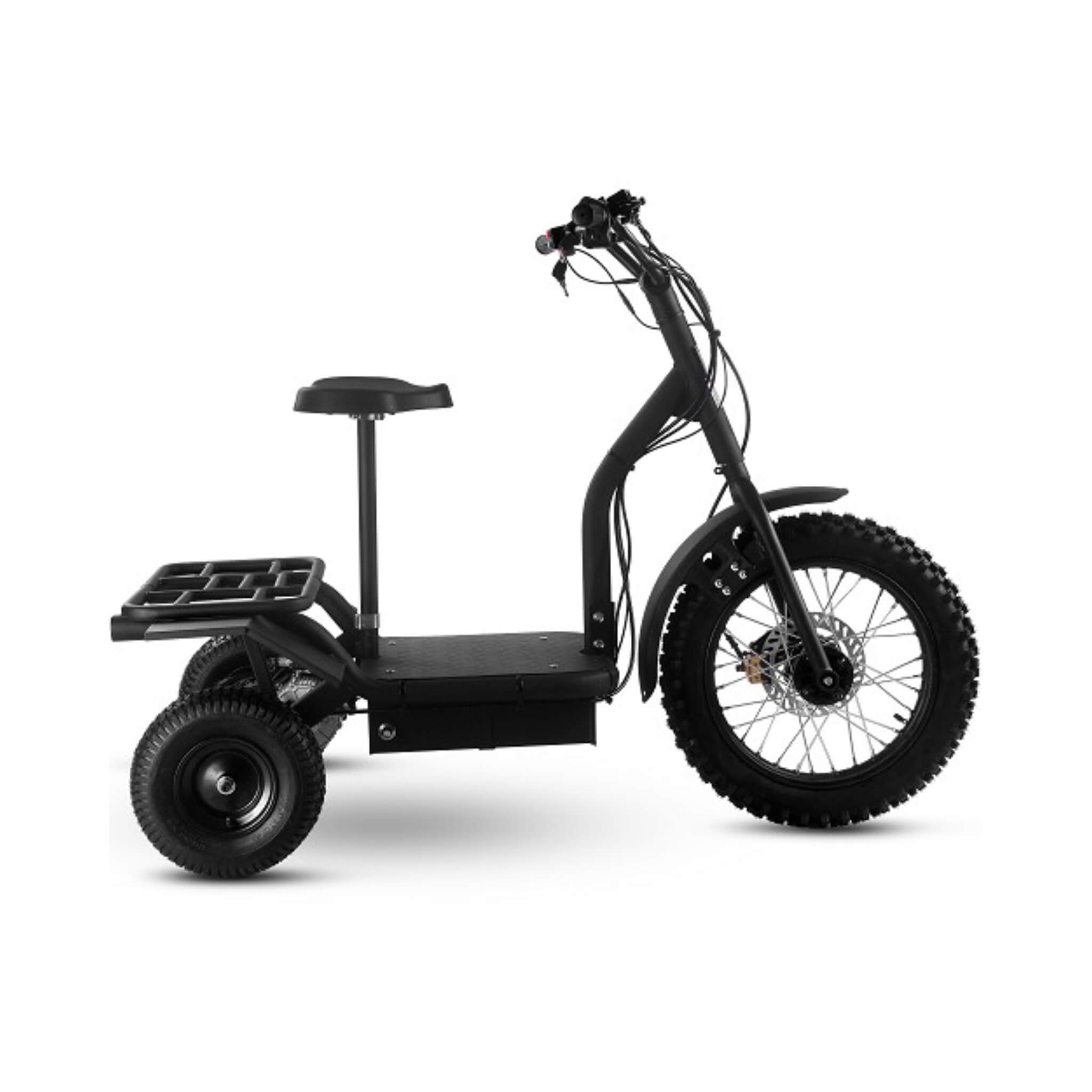 MotoTec 48V 1200W Electric Trike Three Wheel Scooter (SAK70549)