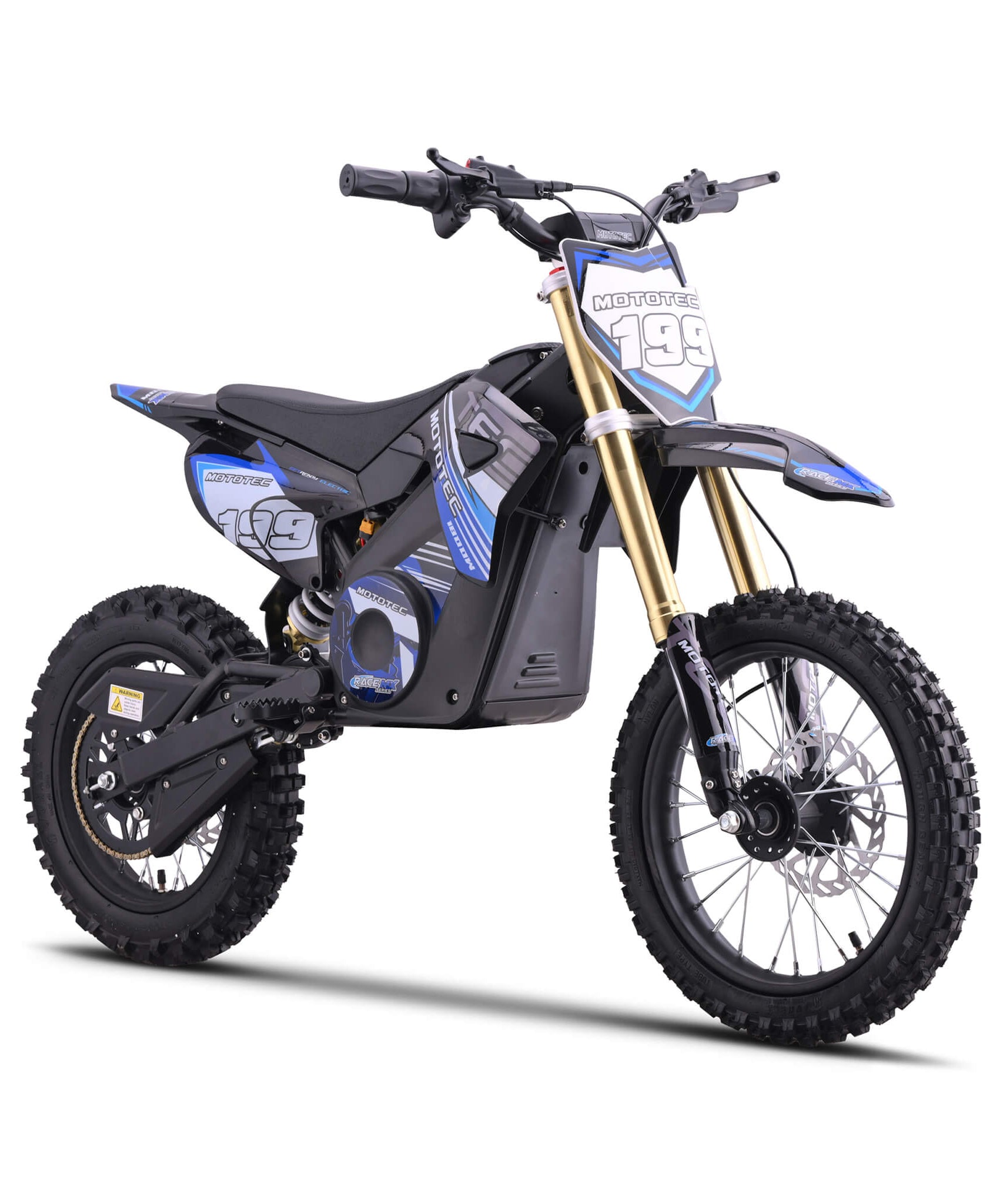 MotoTec 48V 1800W Pro High-Performance Electric Dirt Bike (SAK51948)