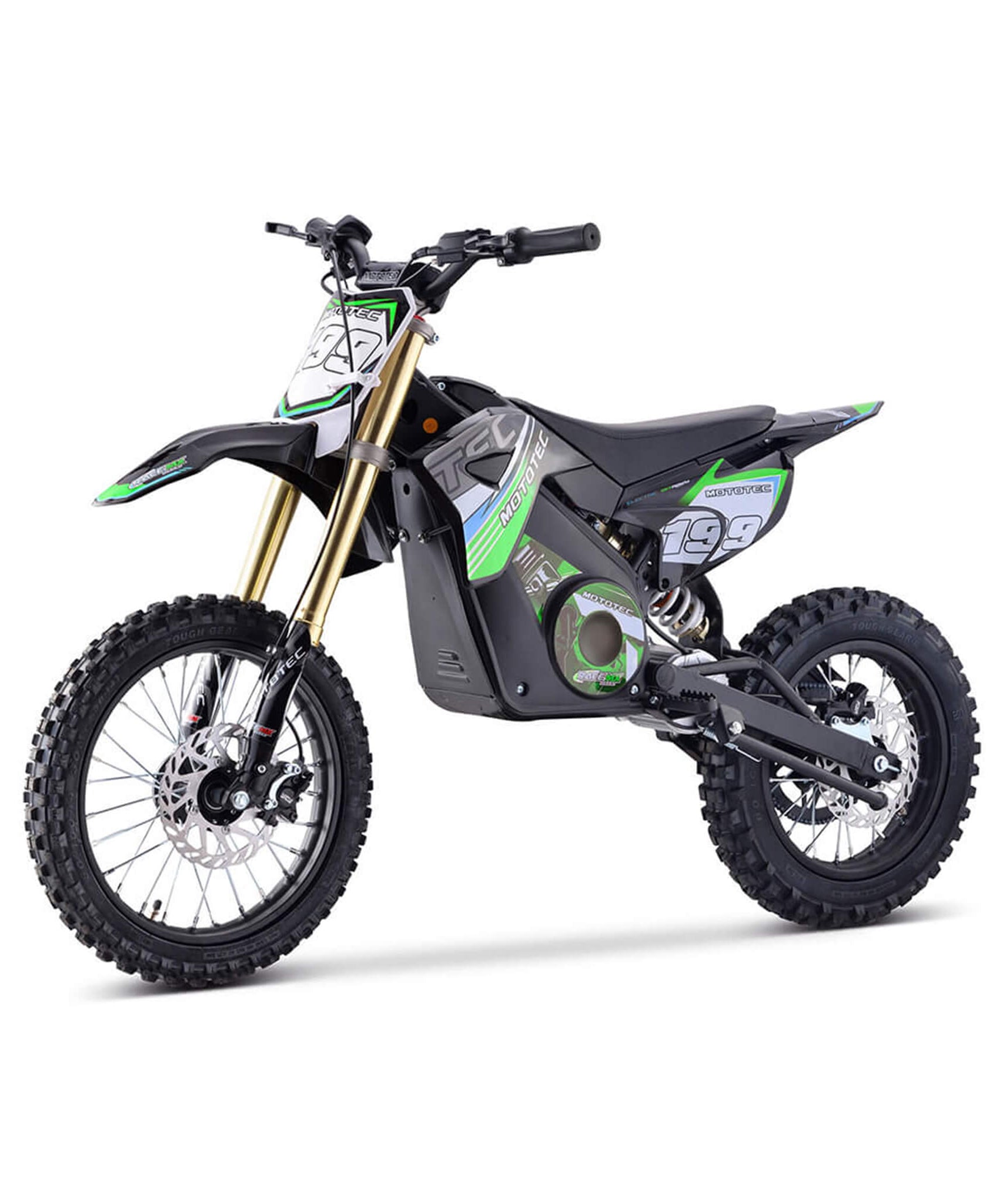 MotoTec 48V 1800W Pro High-Performance Electric Dirt Bike (SAK51948)