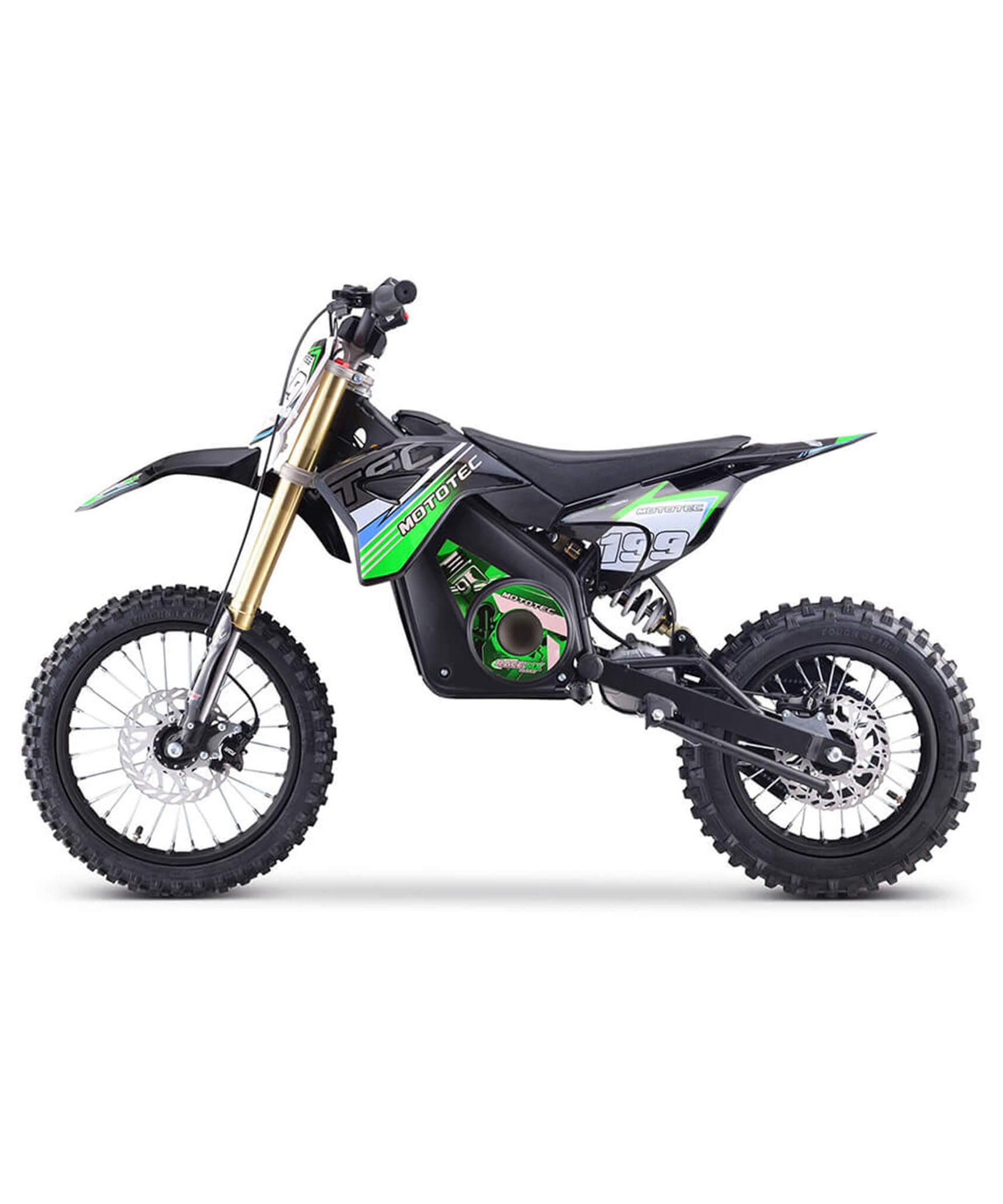 MotoTec 48V 1800W Pro High-Performance Electric Dirt Bike (SAK51948)