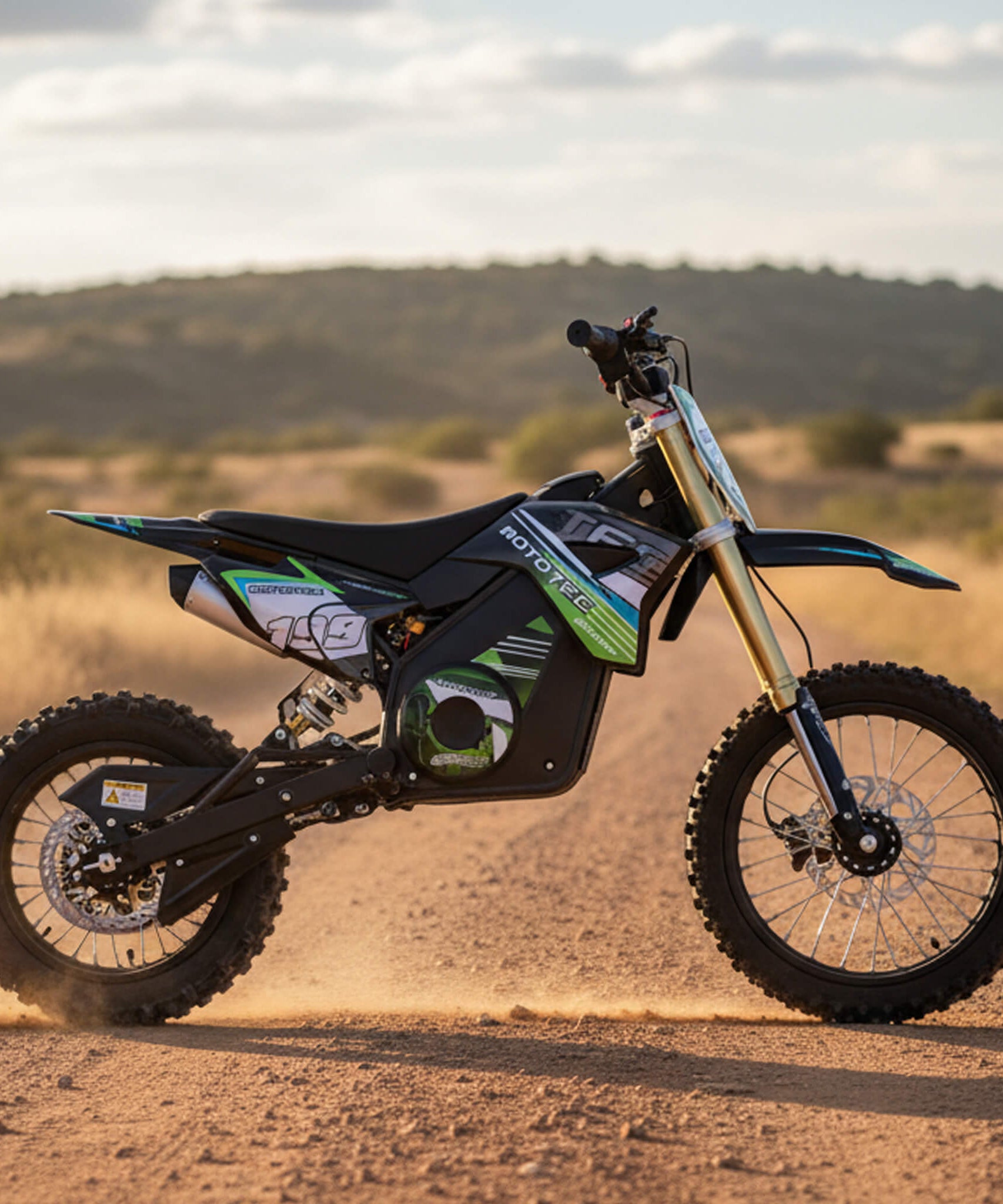 MotoTec 48V 1800W Pro High-Performance Electric Dirt Bike (SAK51948)