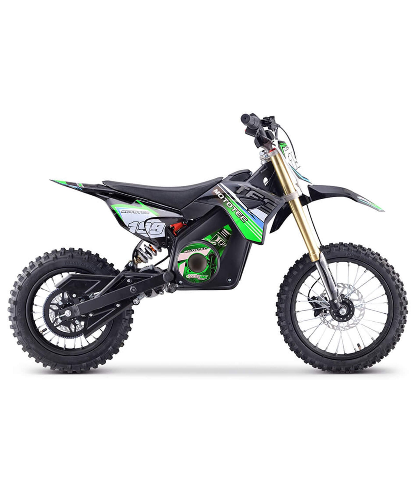 MotoTec 48V 1800W Pro High-Performance Electric Dirt Bike (SAK51948)
