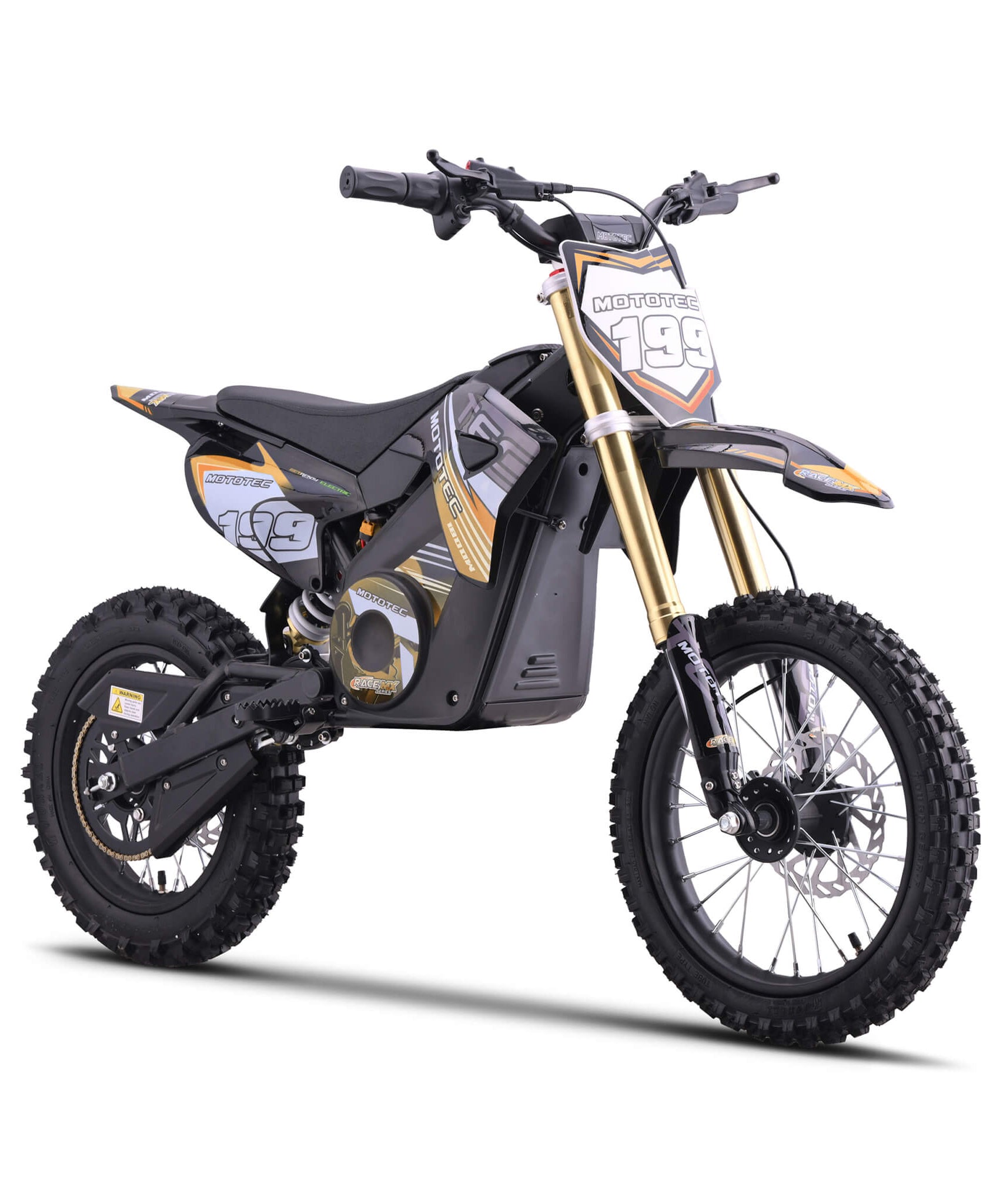 MotoTec 48V 1800W Pro High-Performance Electric Dirt Bike (SAK51948)