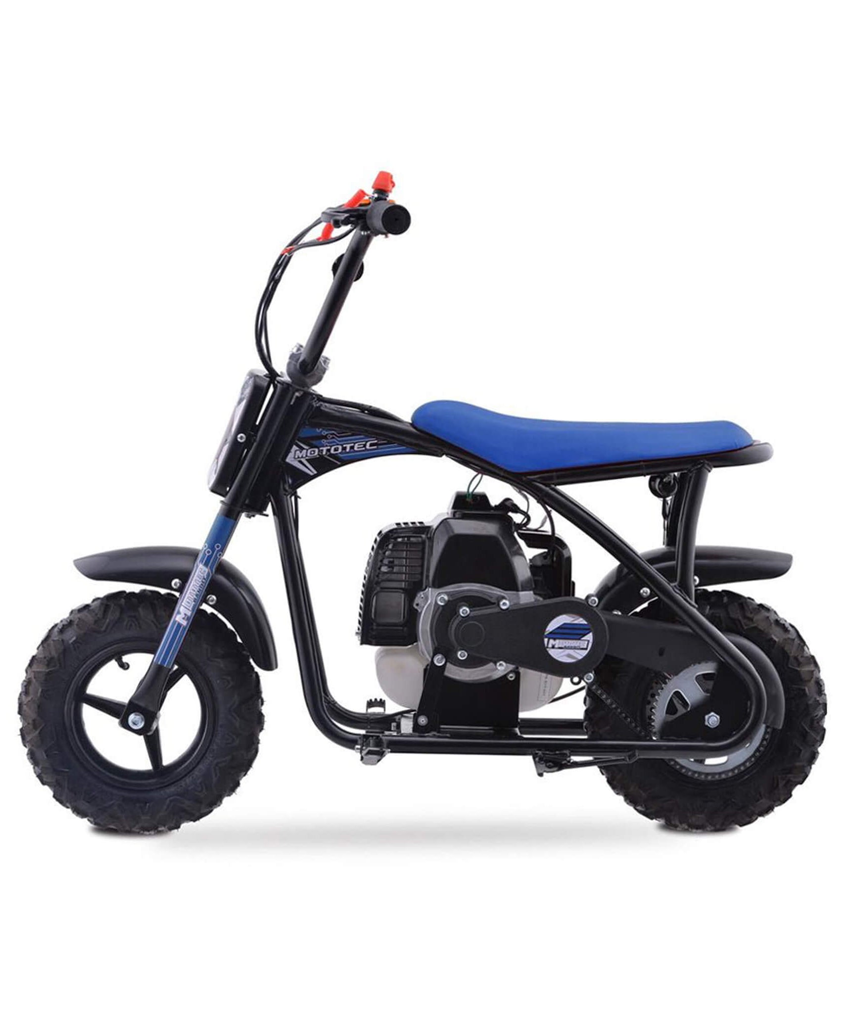 MotoTec Bandit 52CC 2-Stroke Kids Gas Mini Bike (SAK58568)