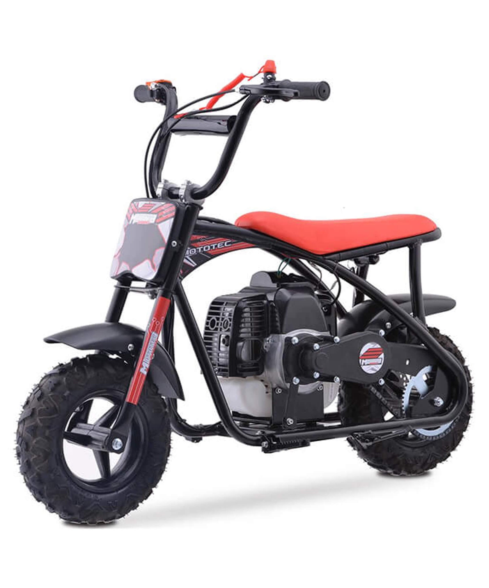 MotoTec Bandit 52CC 2-Stroke Kids Gas Mini Bike (SAK58568)