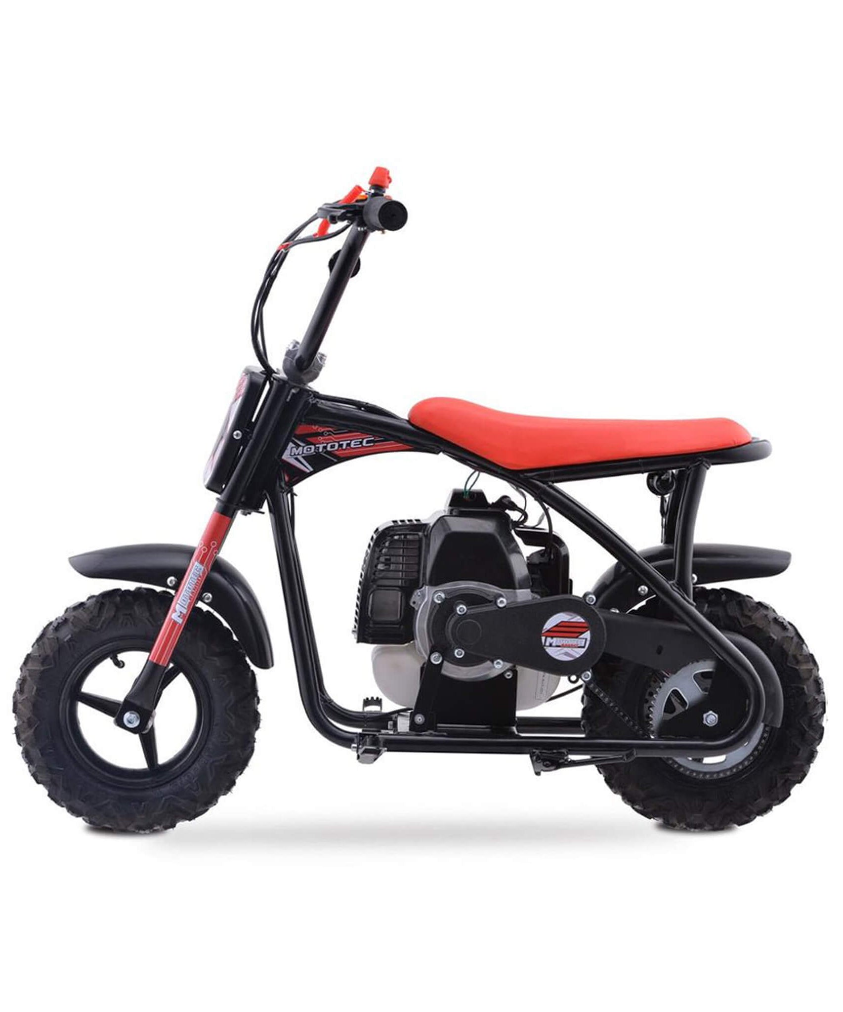 MotoTec Bandit 52CC 2-Stroke Kids Gas Mini Bike (SAK58568)