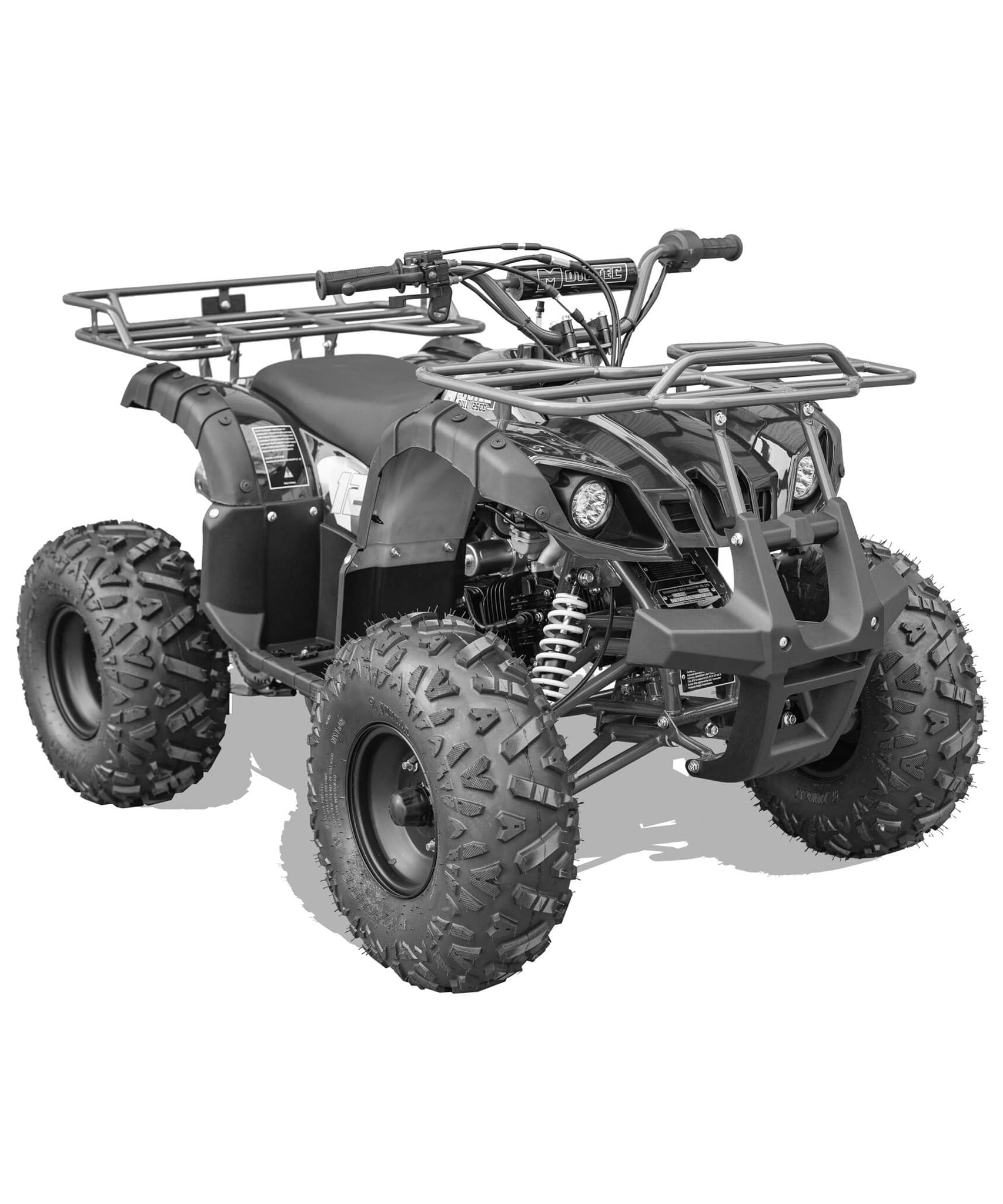 MotoTec Bull 125CC 4-Stroke Mini Kids 4-Wheeler Gas ATV Quad (SAK64813)