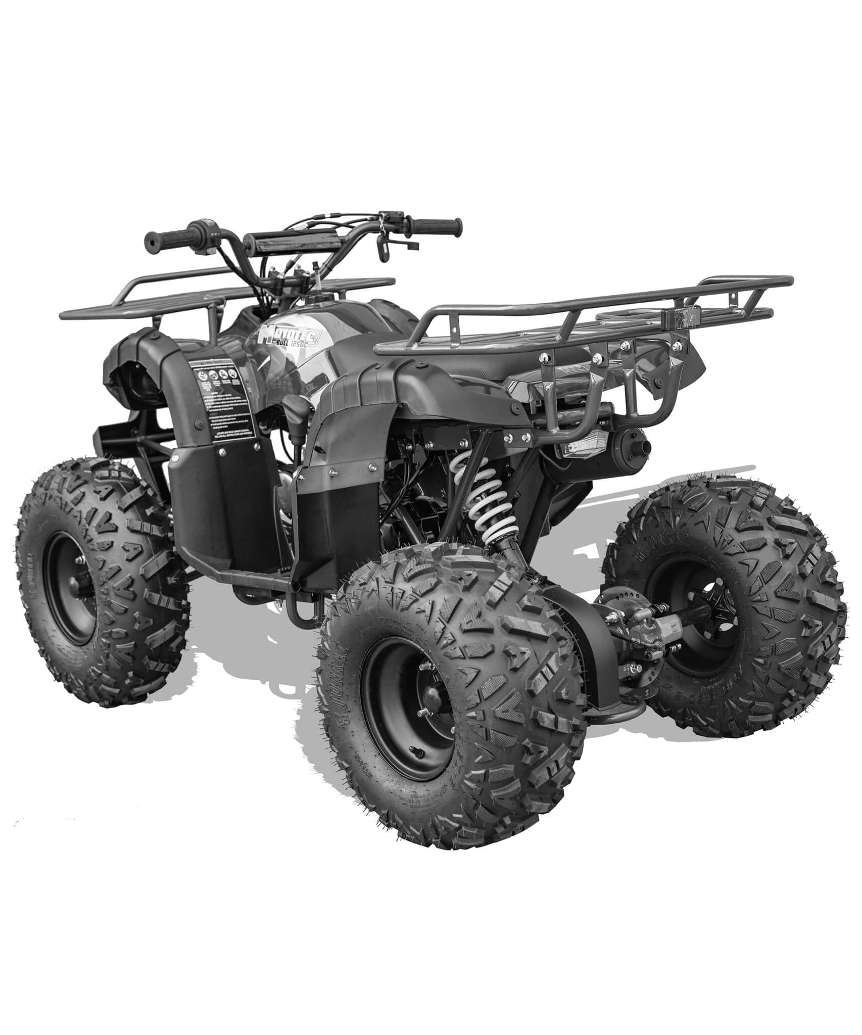 MotoTec Bull 125CC 4-Stroke Mini Kids 4-Wheeler Gas ATV Quad (SAK64813)