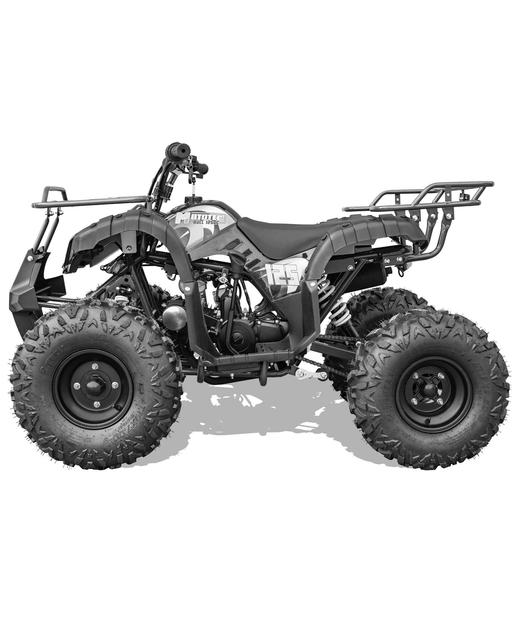 MotoTec Bull 125CC 4-Stroke Mini Kids 4-Wheeler Gas ATV Quad (SAK64813)