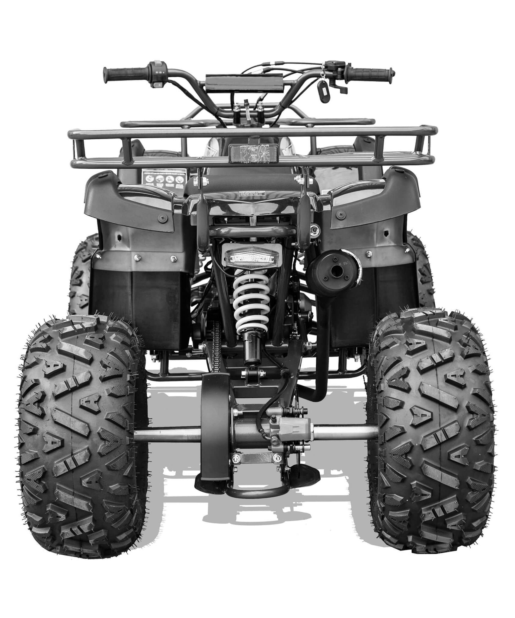 MotoTec Bull 125CC 4-Stroke Mini Kids 4-Wheeler Gas ATV Quad (SAK64813)