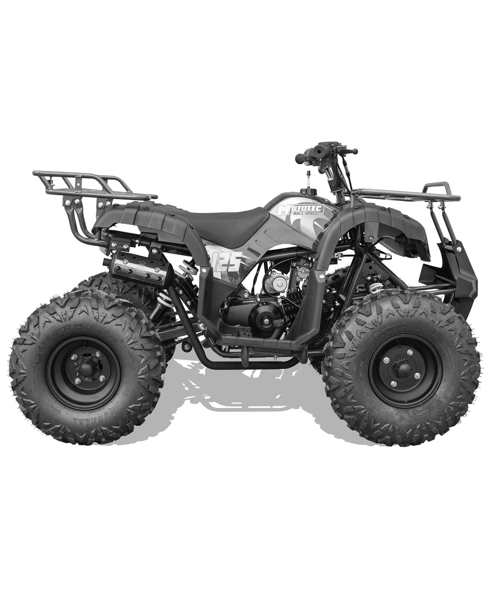 MotoTec Bull 125CC 4-Stroke Mini Kids 4-Wheeler Gas ATV Quad (SAK64813)