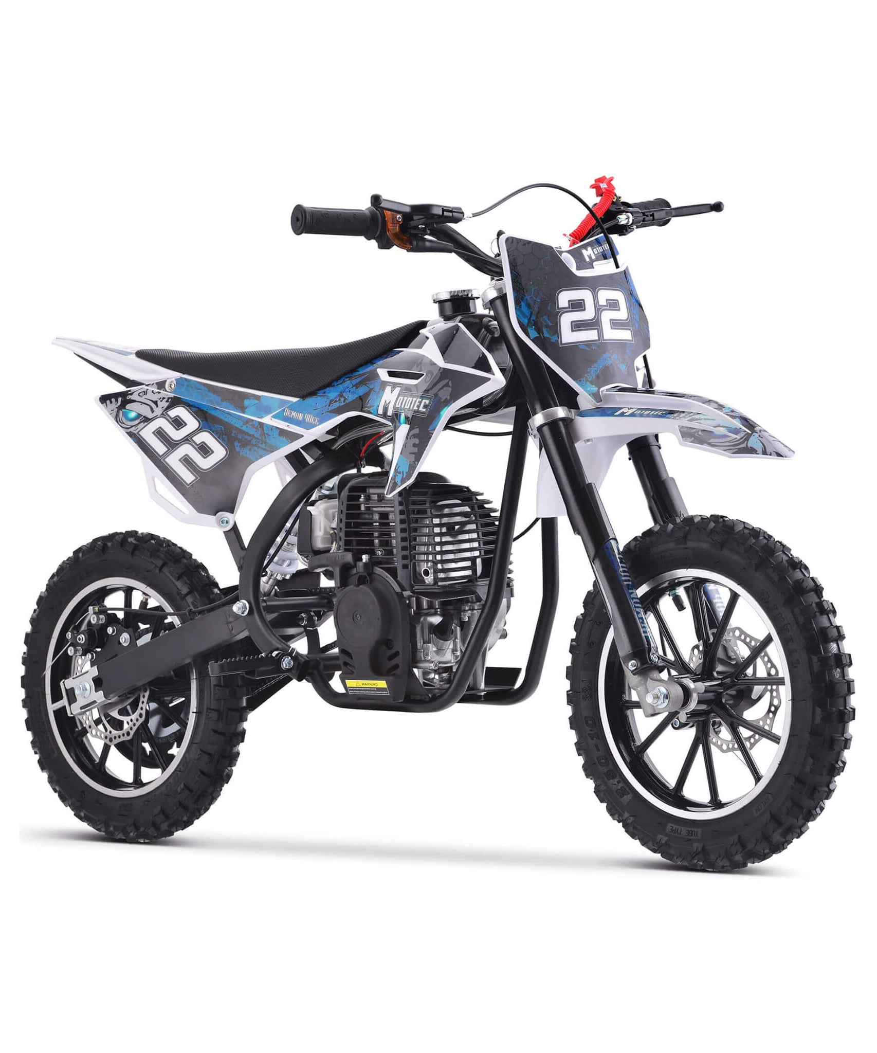 MotoTec Demon 40CC 4-Stroke Kids Gas Dirt Bike (SAK34729)