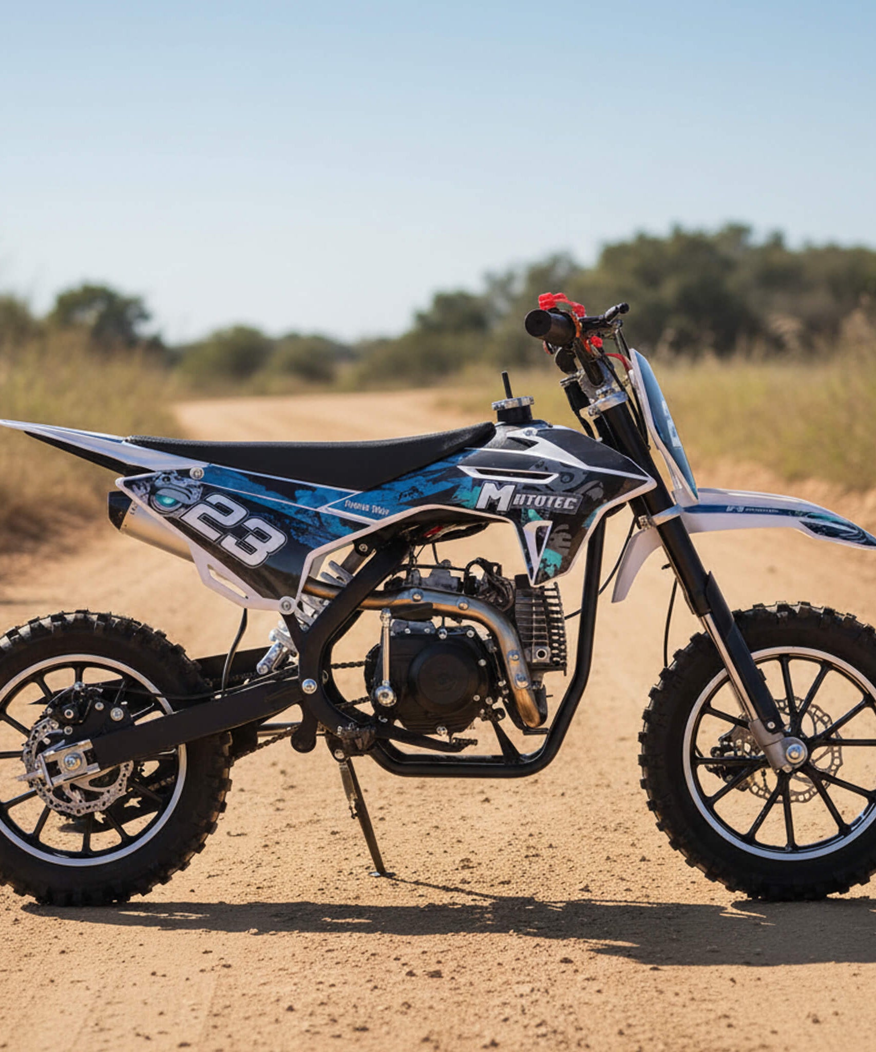 MotoTec Demon 40CC 4-Stroke Kids Gas Dirt Bike (SAK34729)