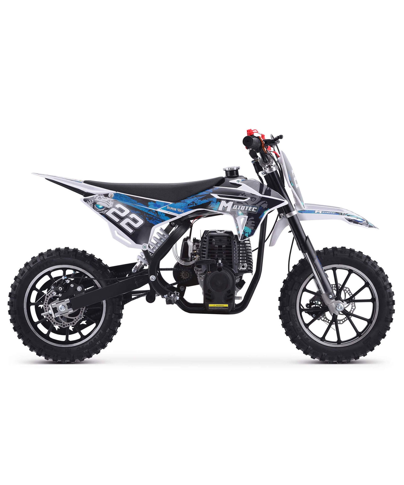 MotoTec Demon 40CC 4-Stroke Kids Gas Dirt Bike (SAK34729)