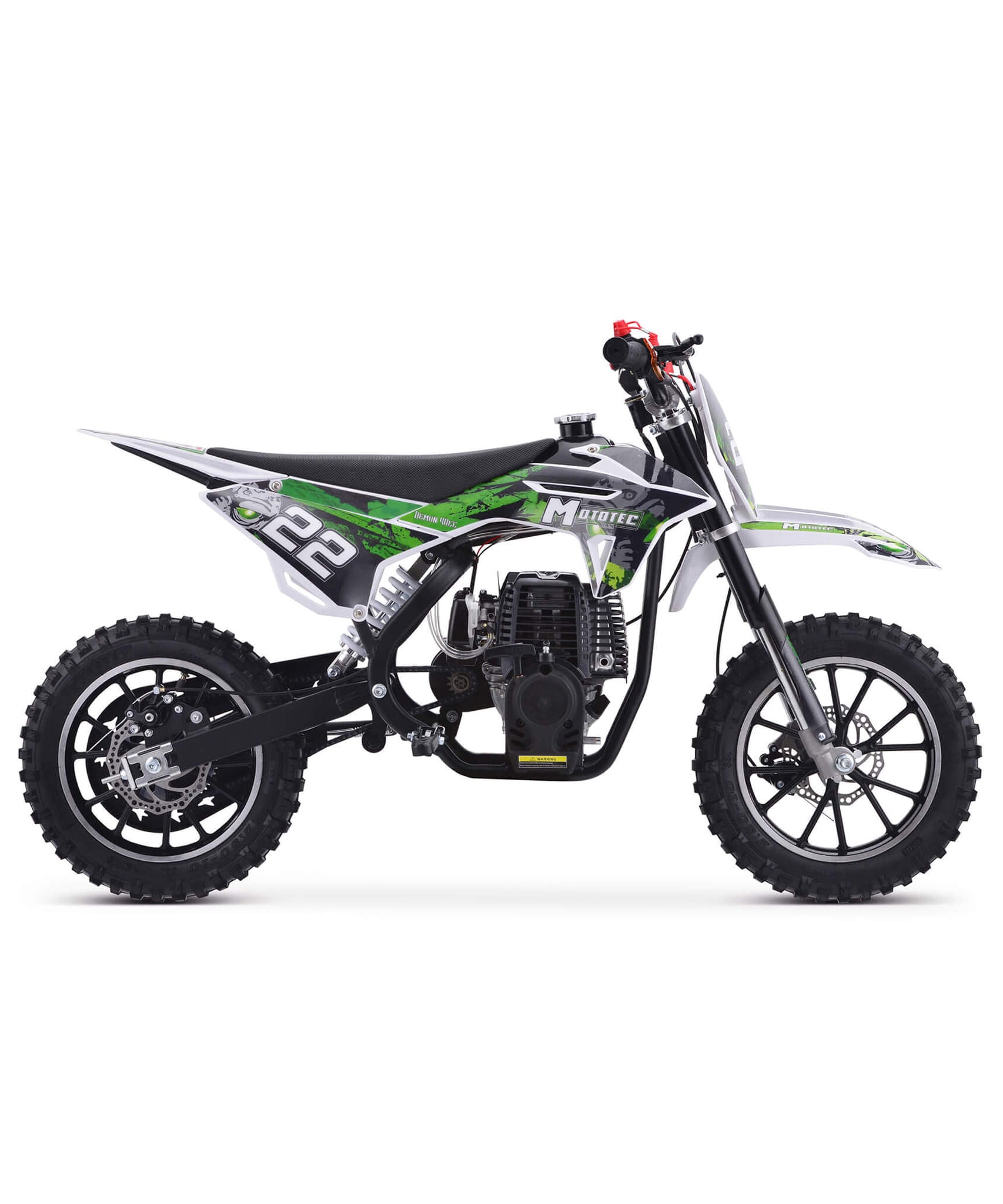 MotoTec Demon 40CC 4-Stroke Kids Gas Dirt Bike (SAK34729)