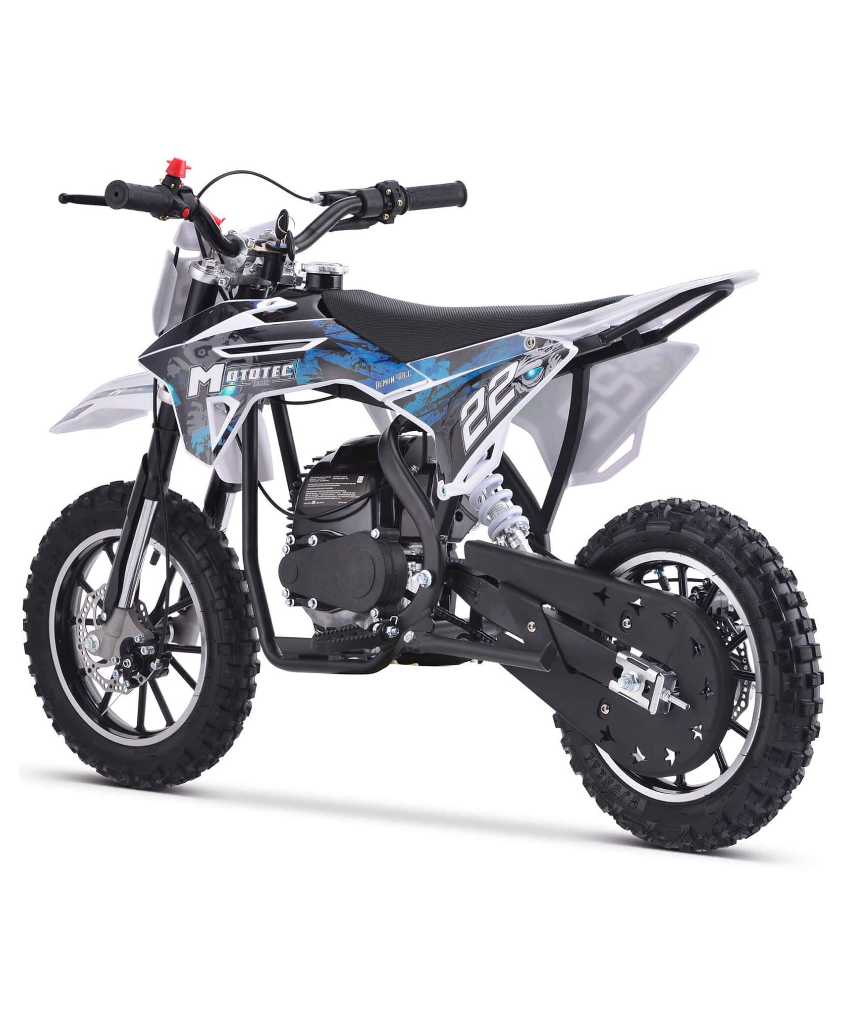 MotoTec Demon 40CC 4-Stroke Kids Gas Dirt Bike (SAK34729)