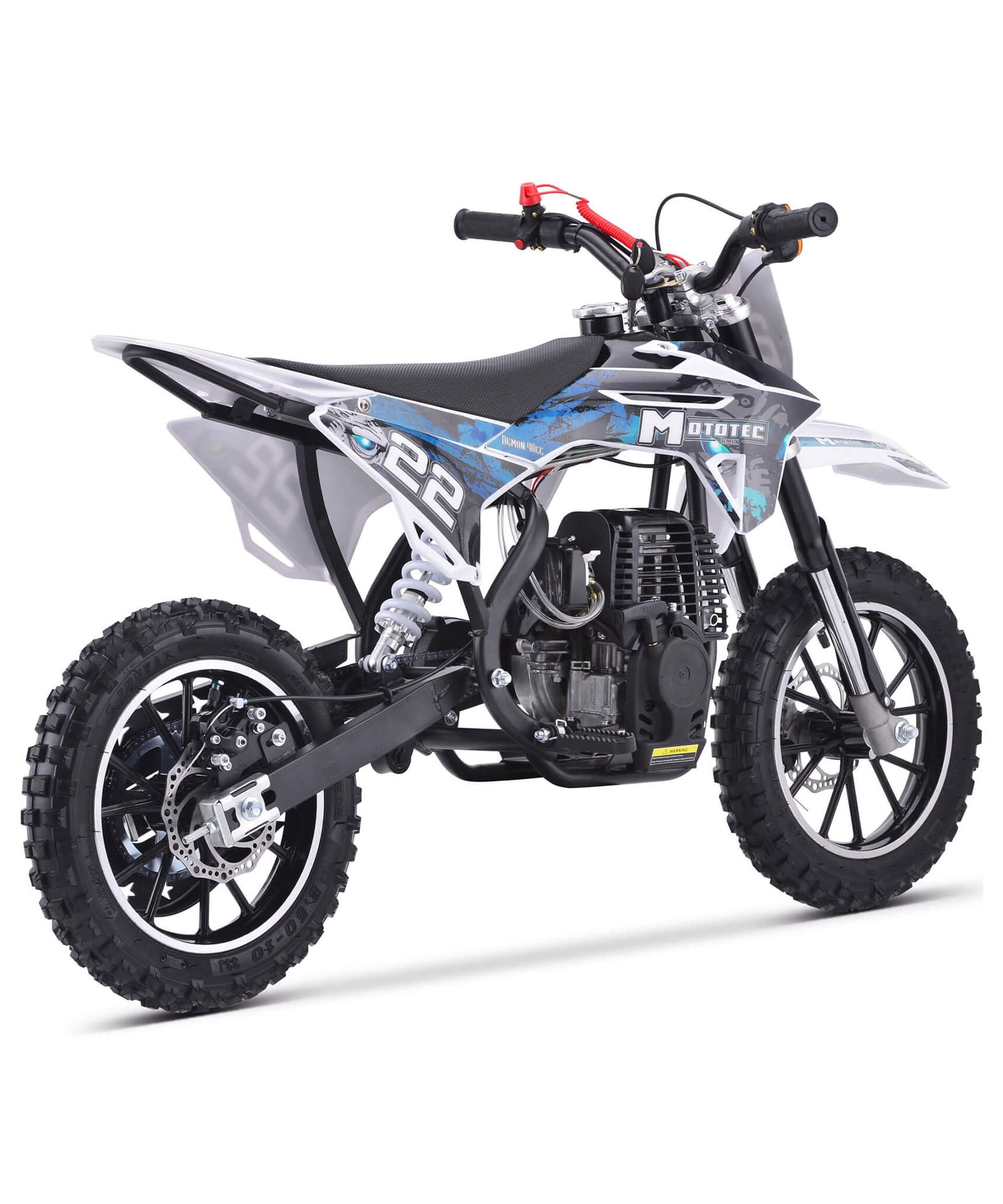 MotoTec Demon 40CC 4-Stroke Kids Gas Dirt Bike (SAK34729)