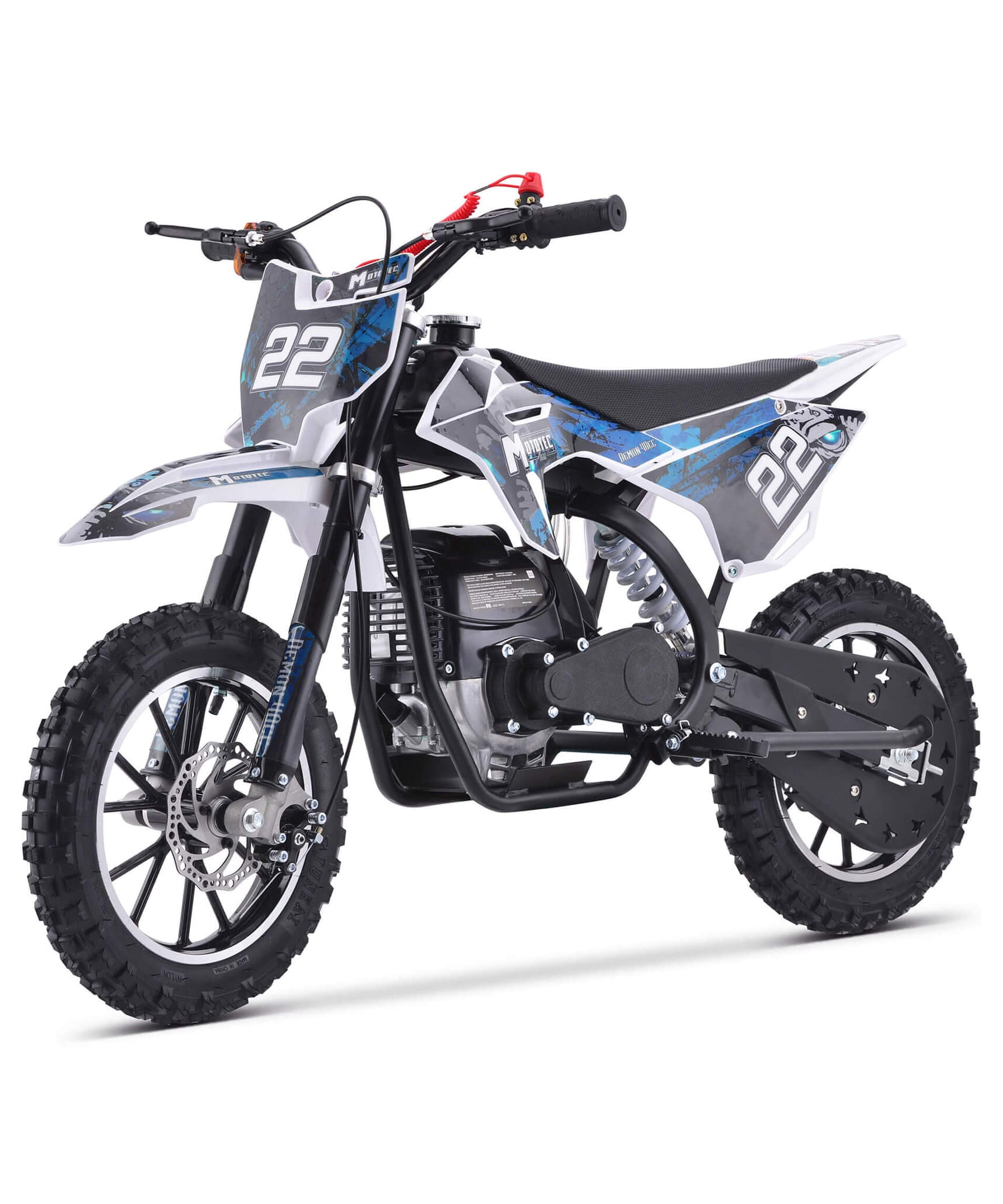MotoTec Demon 40CC 4-Stroke Kids Gas Dirt Bike (SAK34729)