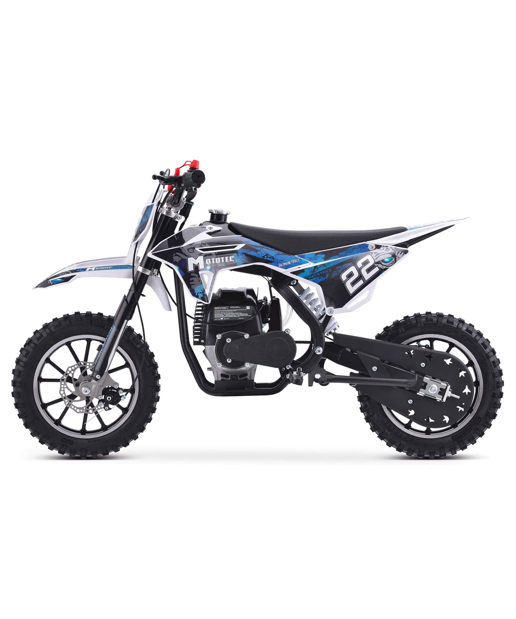 MotoTec Demon 40CC 4-Stroke Kids Gas Dirt Bike (SAK34729)