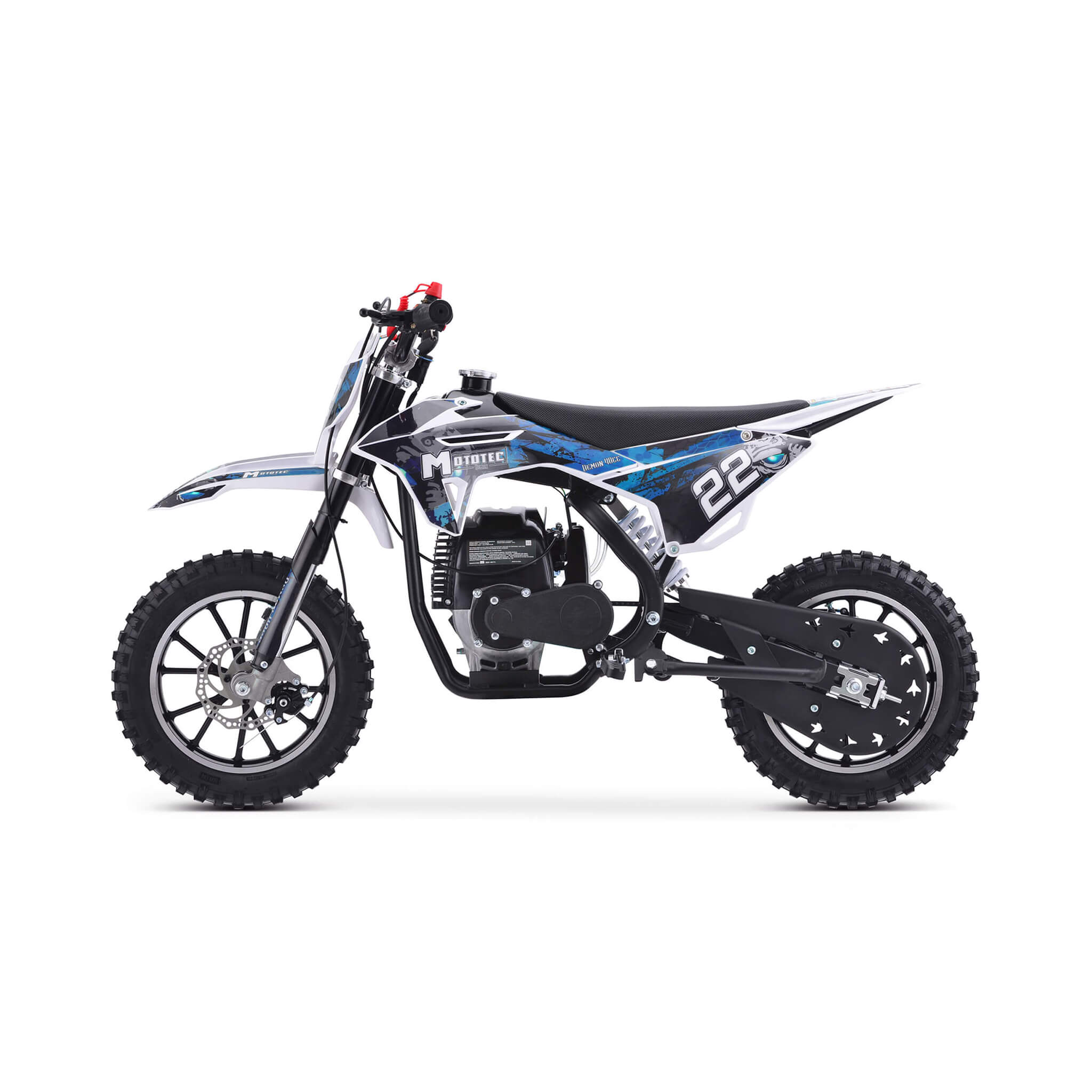 MotoTec Demon 40CC 4-Stroke Kids Gas Dirt Bike (SAK34729)