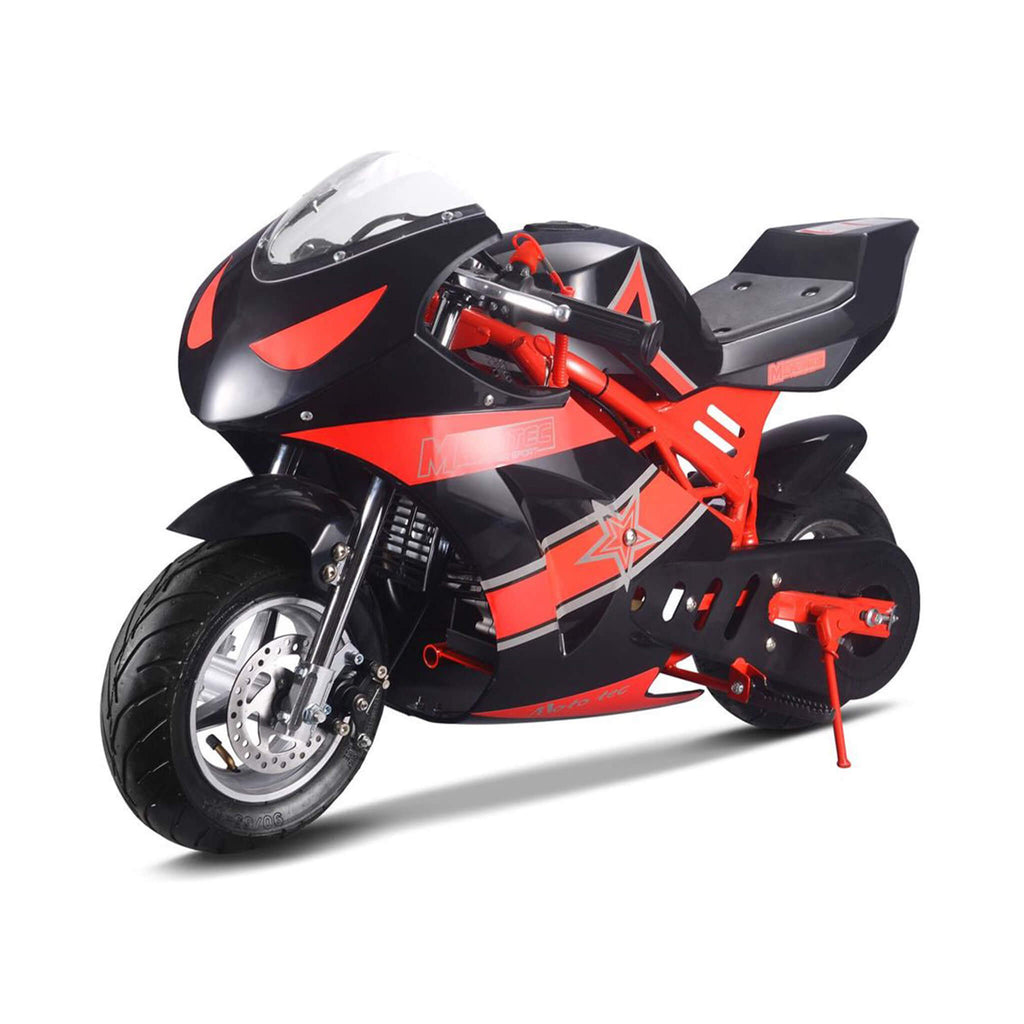 MotoTec GT 49CC 2-Stroke Premium Air Cooled Gas Pocket Bike (SAK68947)