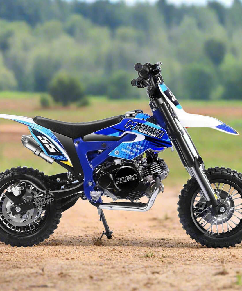 MotoTec Hooligan 60CC 4-Stroke Gas Dirt Bike (SAK28044)