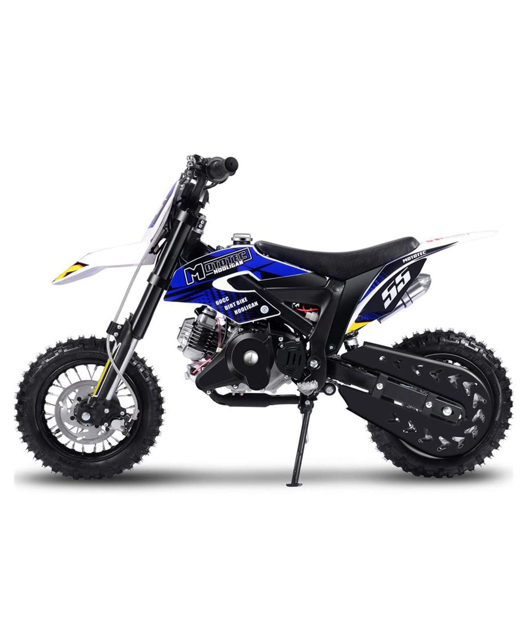 MotoTec Hooligan 60CC 4-Stroke Gas Dirt Bike (SAK28044)