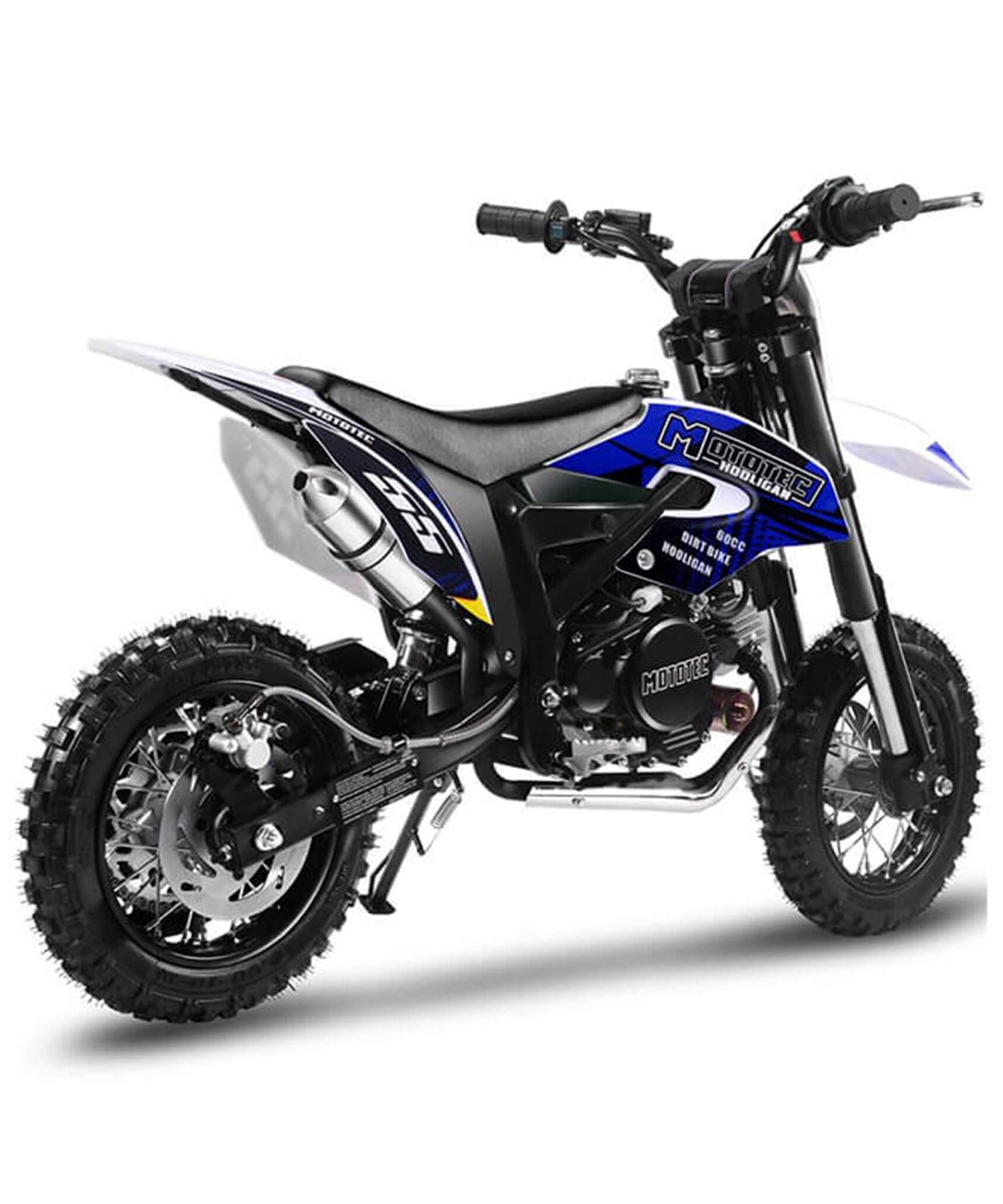 MotoTec Hooligan 60CC 4-Stroke Gas Dirt Bike (SAK28044)