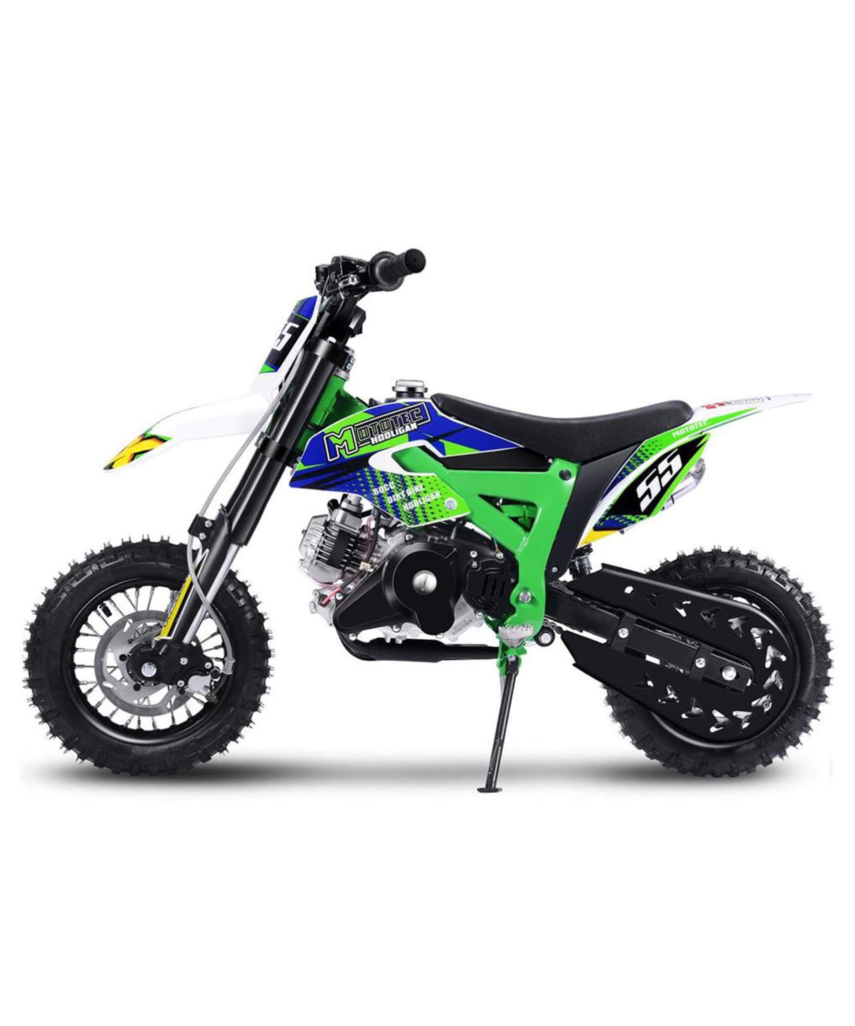 MotoTec Hooligan 60CC 4-Stroke Gas Dirt Bike (SAK28044)