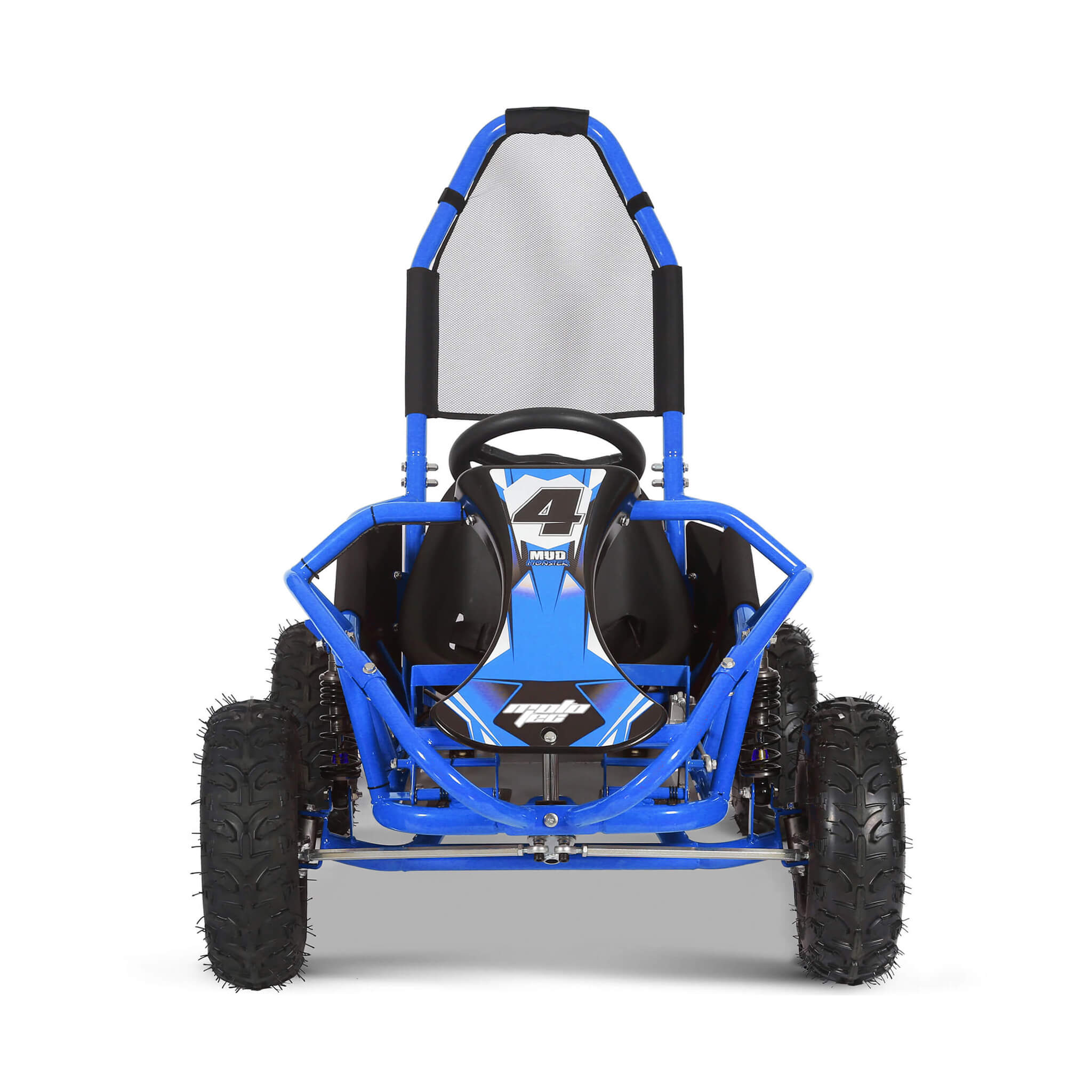 MotoTec Mud 98CC Full Suspension Gas Powered Go Kart (SAK28149)