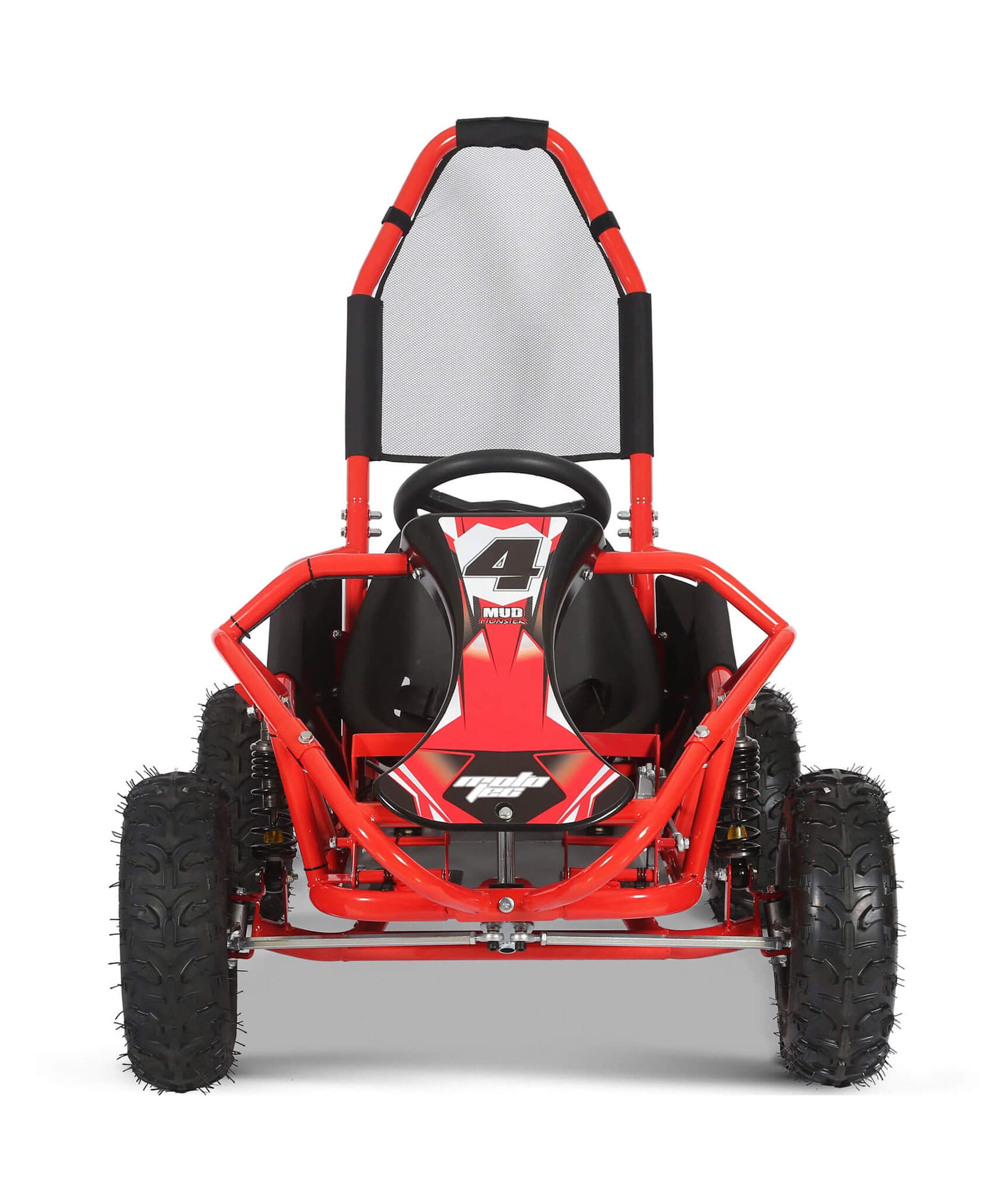 MotoTec Mud 98CC Full Suspension Gas Powered Go Kart (SAK28149)