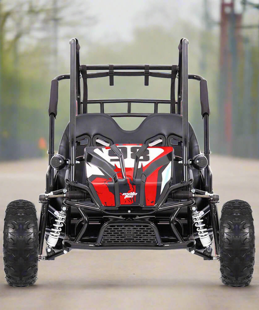 MotoTec Mud XL 60V/20AH Electric Full Suspension Go Kart, 2000W (SAK96351)