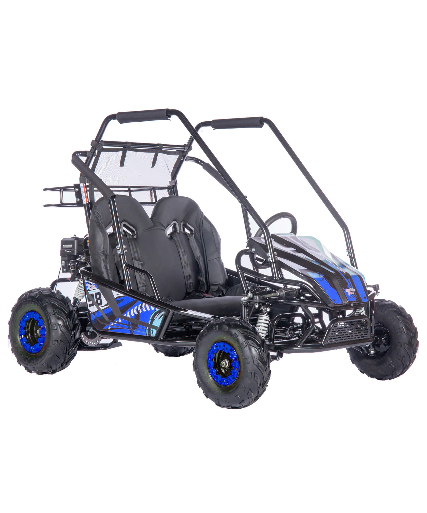 MotoTec Mud XL 212CC 2-Seat Go Kart With Full Suspension (SAK27195)