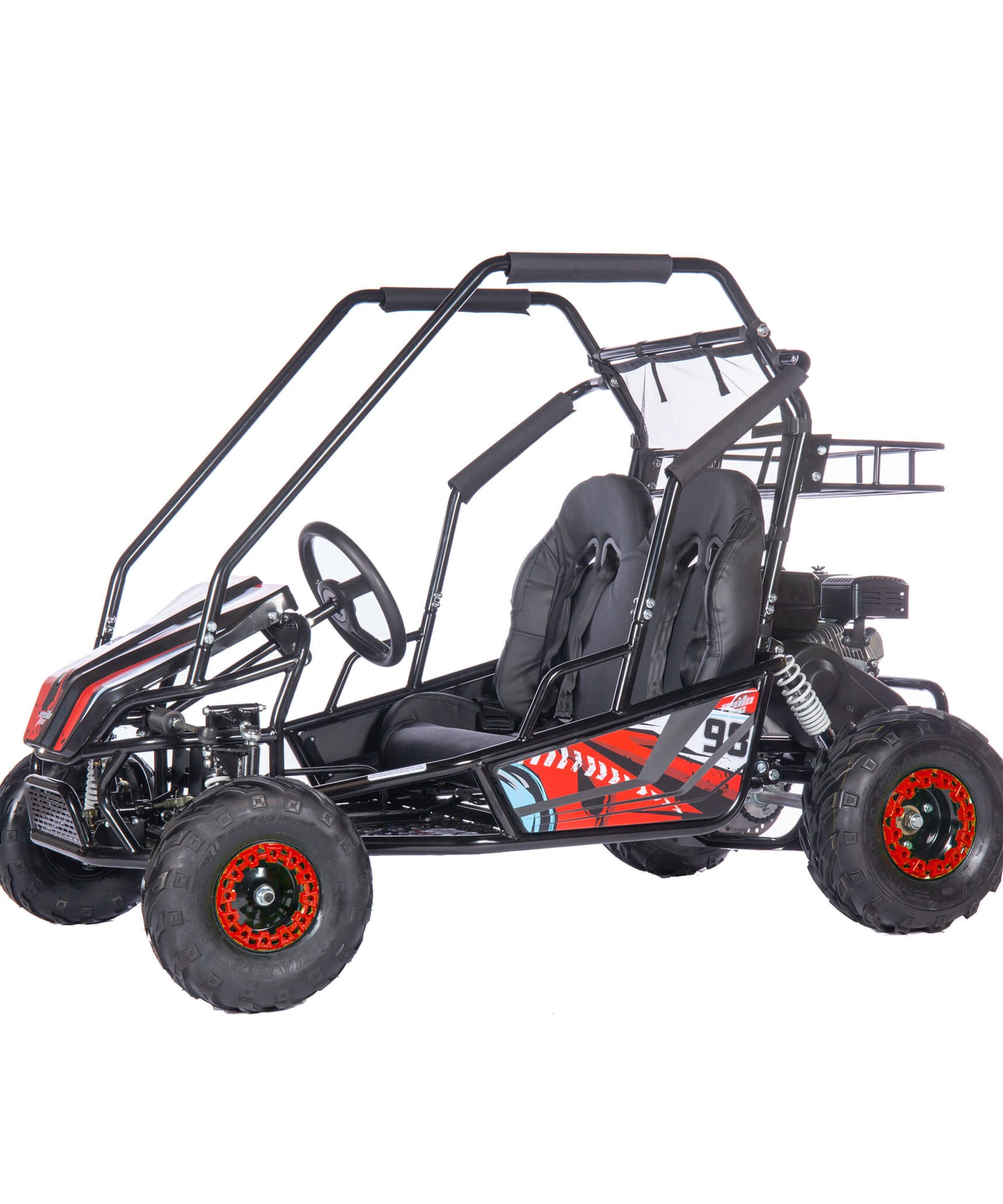 MotoTec Mud XL 212CC 2-Seat Go Kart With Full Suspension (SAK27195)